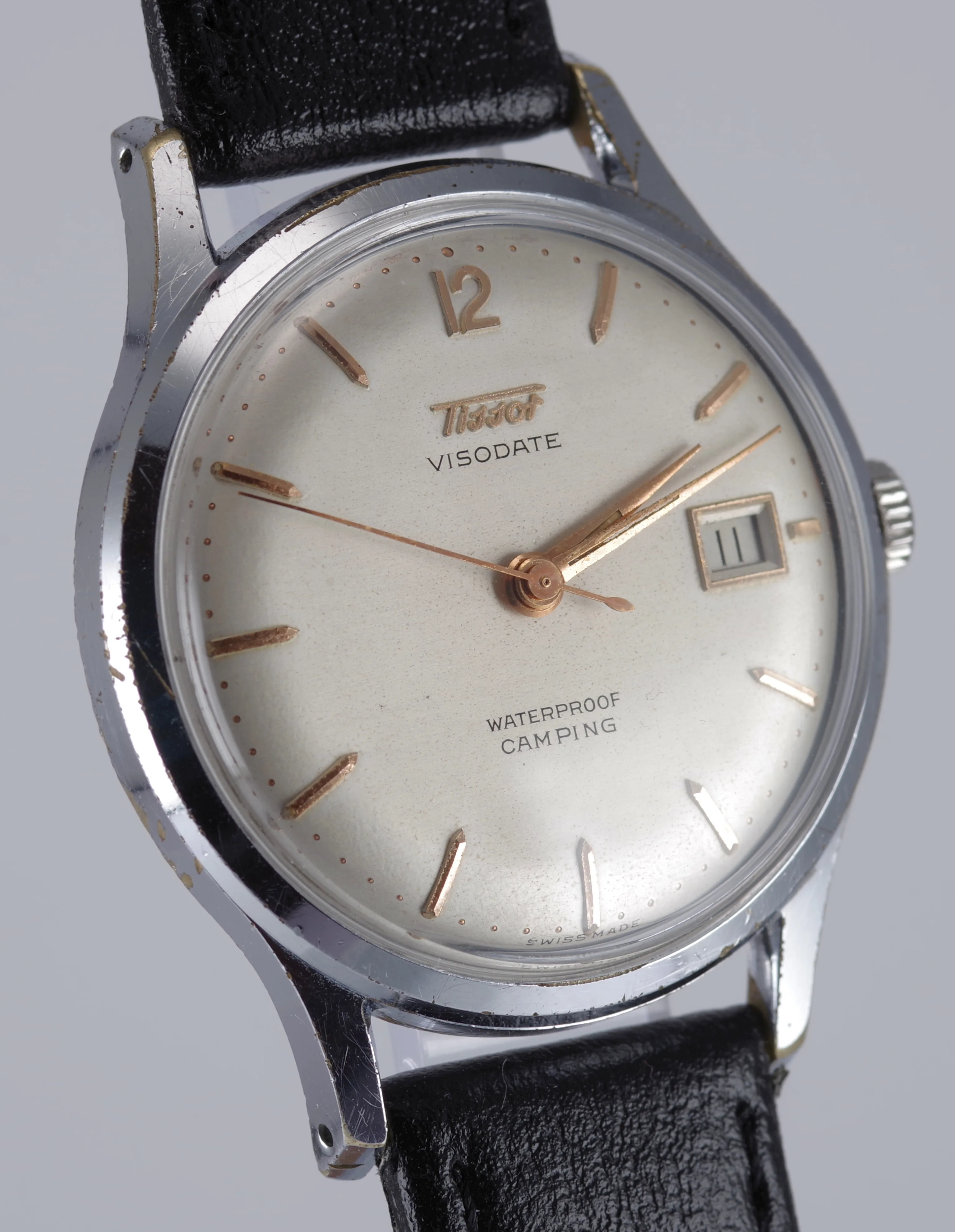 Vintage Herren Armbanduhr Tissot Camping Visodate 1957 Vintage Herren Armbanduhr Tissot Camping Visodate 1957