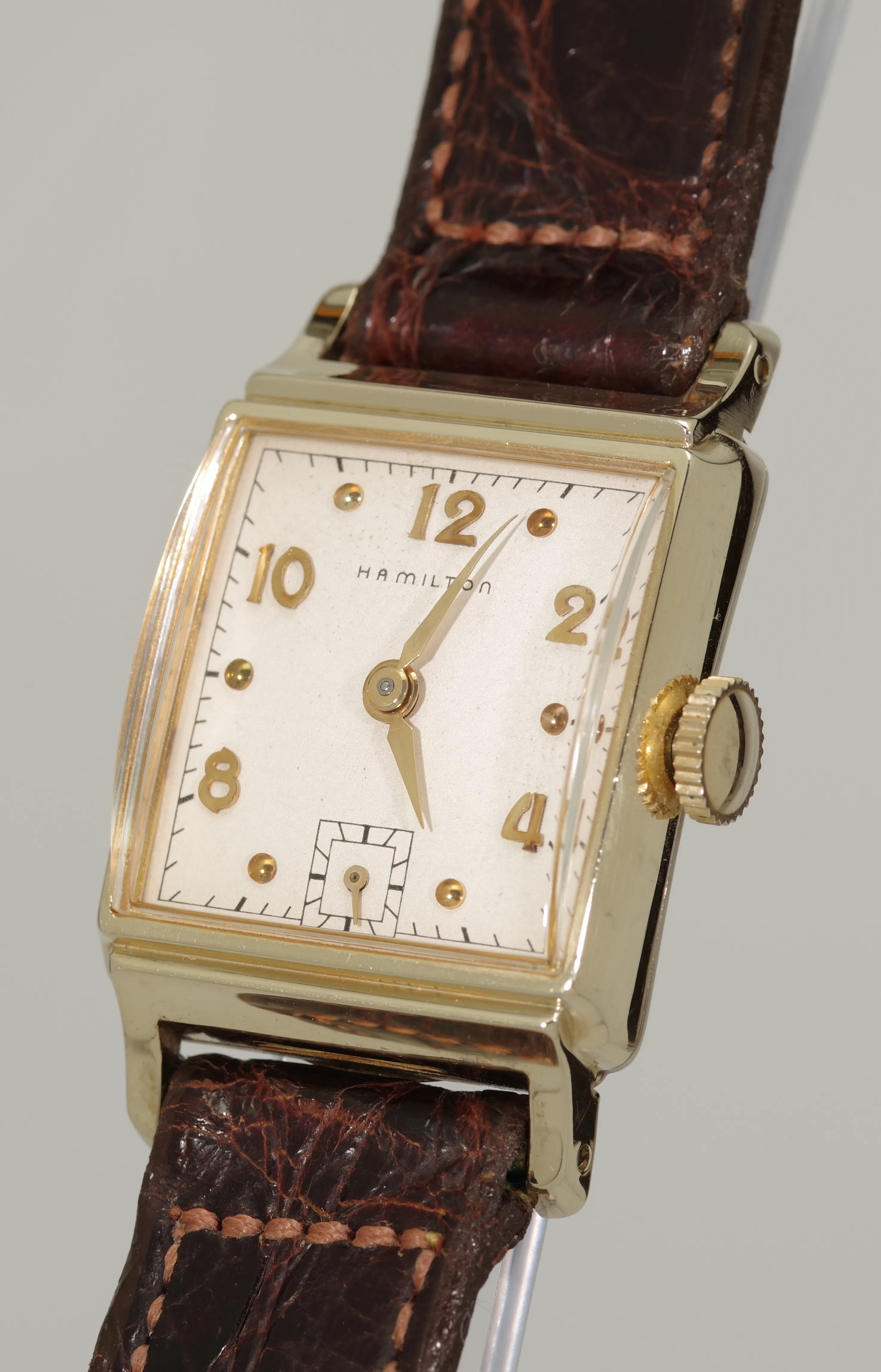 Hamilton exzellente Herren Vintage Armbanduhr Bailey Dresswatch 