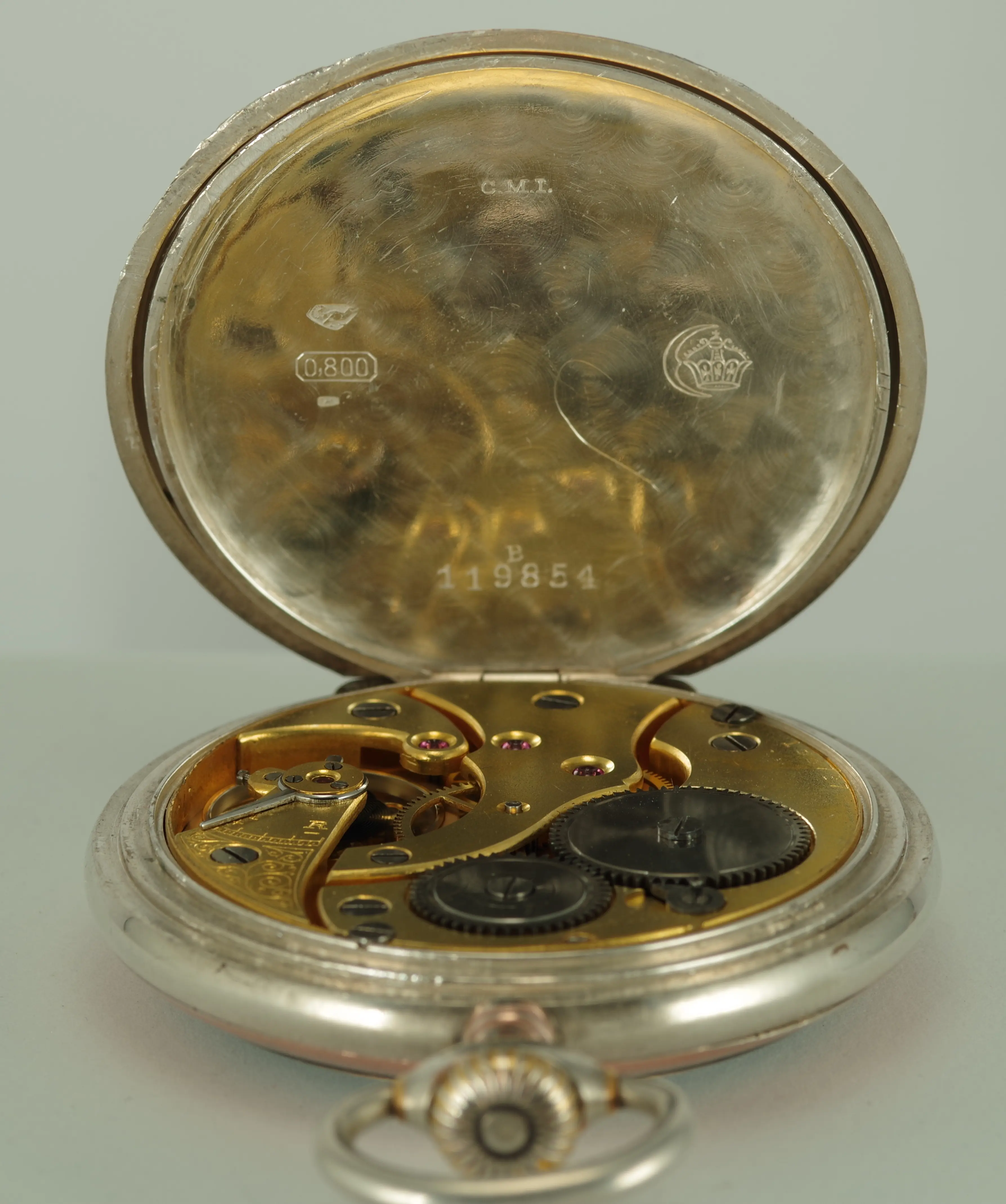 CMI Invar Vintage Taschenuhr Modell 84 Silber 1905 CMI Invar Vintage Taschenuhr Modell 84 Silber 1905