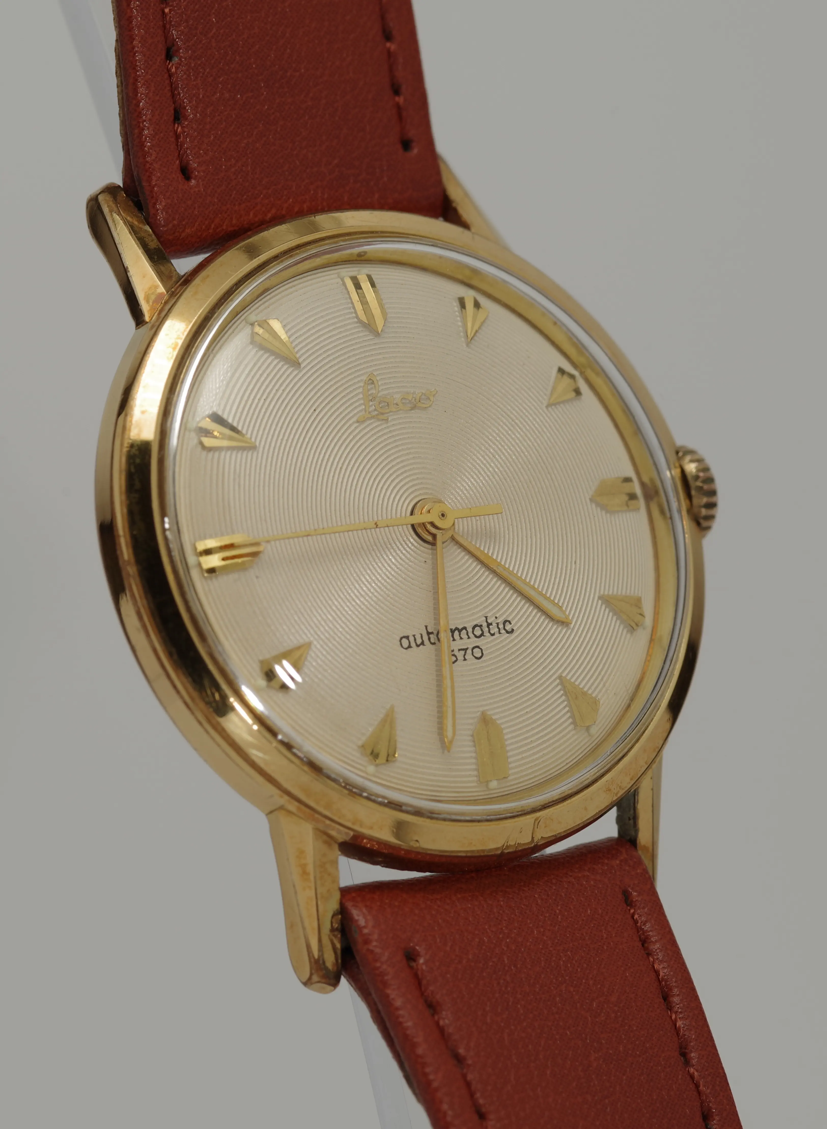 Laco Automatik Vintage Herren Armbanduhr mit Durowe 570 Uhrwerk Laco Automatik Vintage Herren Armbanduhr mit Durowe 570 Uhrwerk