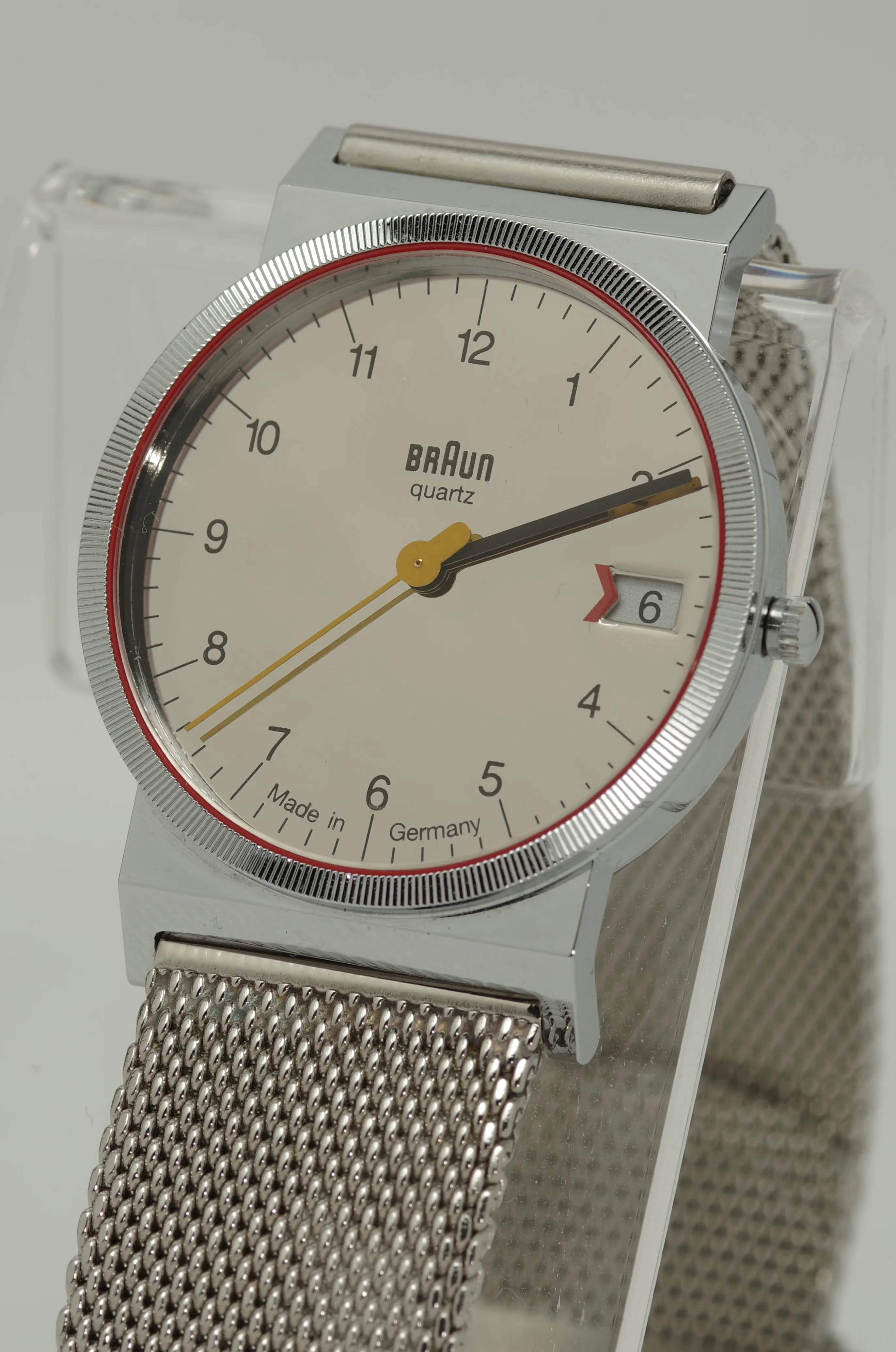 Braun Design Armbanduhr AW21 Ref. 3804 Quartz Rare Braun Design Armbanduhr AW21 Ref. 3804 Quartz Rare