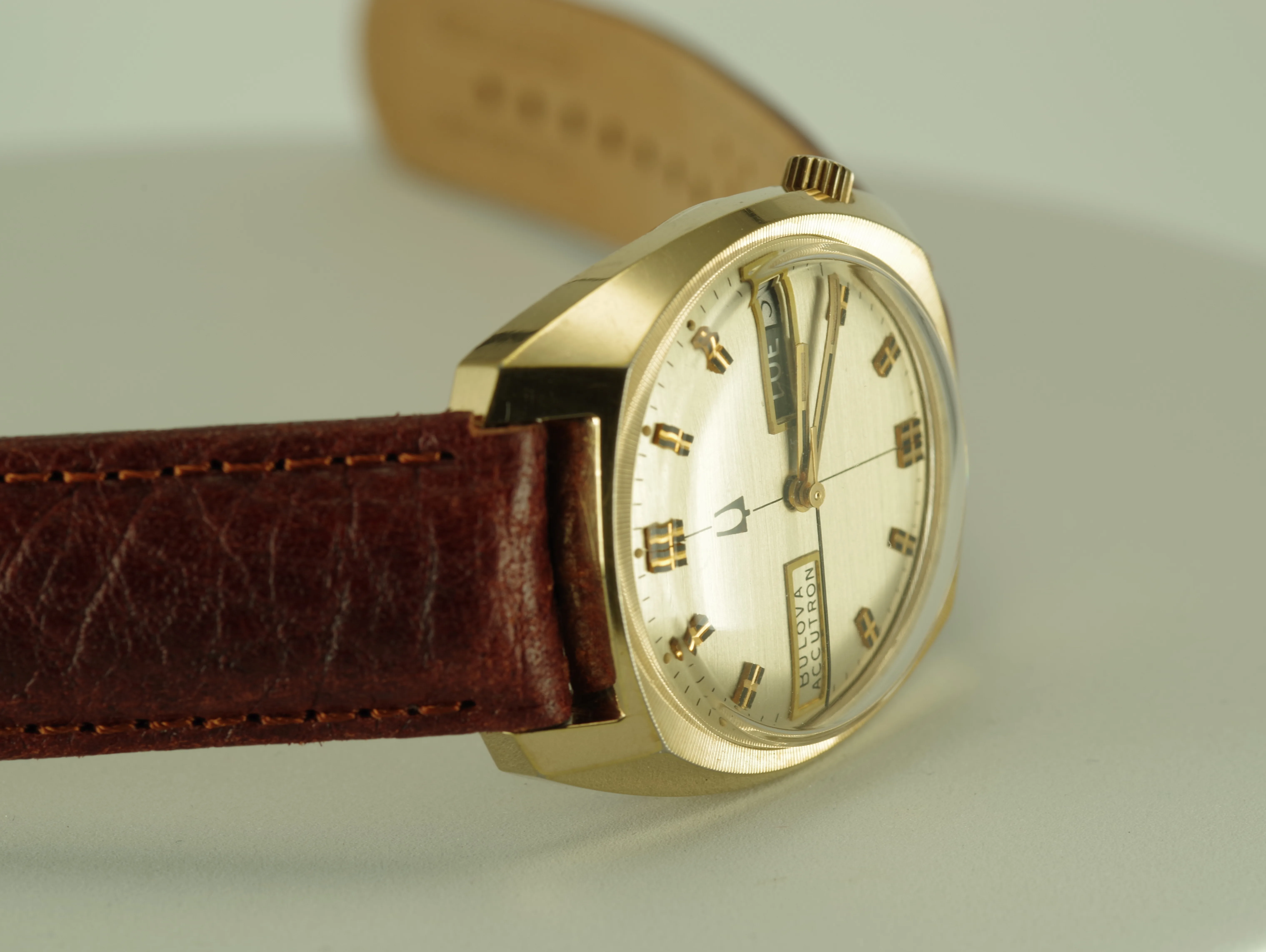 Bulova Accutron Day Date Herren Armbanduhr 1976 Top Bulova Accutron Day Date Herren Armbanduhr 1976 Top