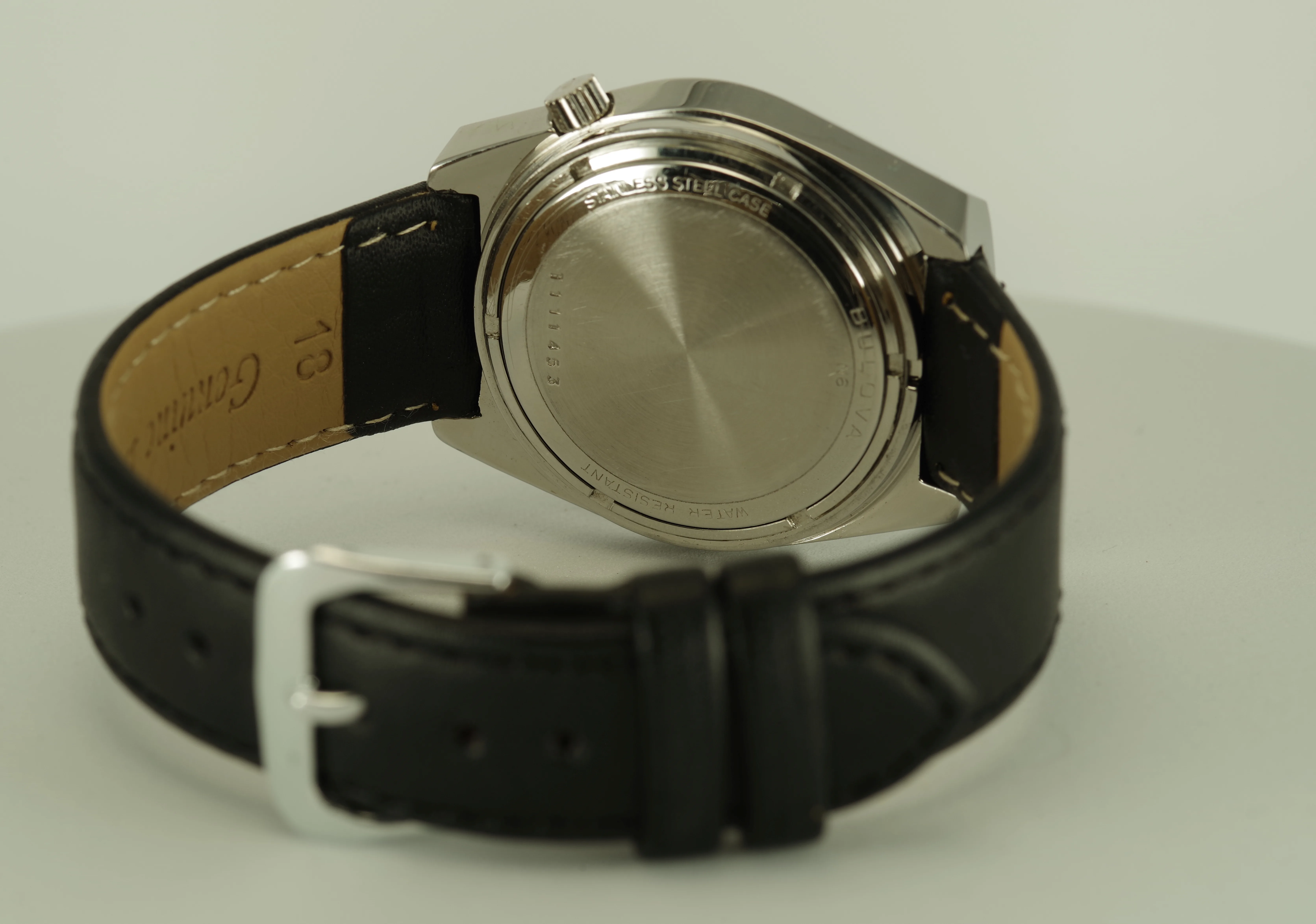 Bulova Accutron Day Date Herren Armbanduhr 1976 Facette