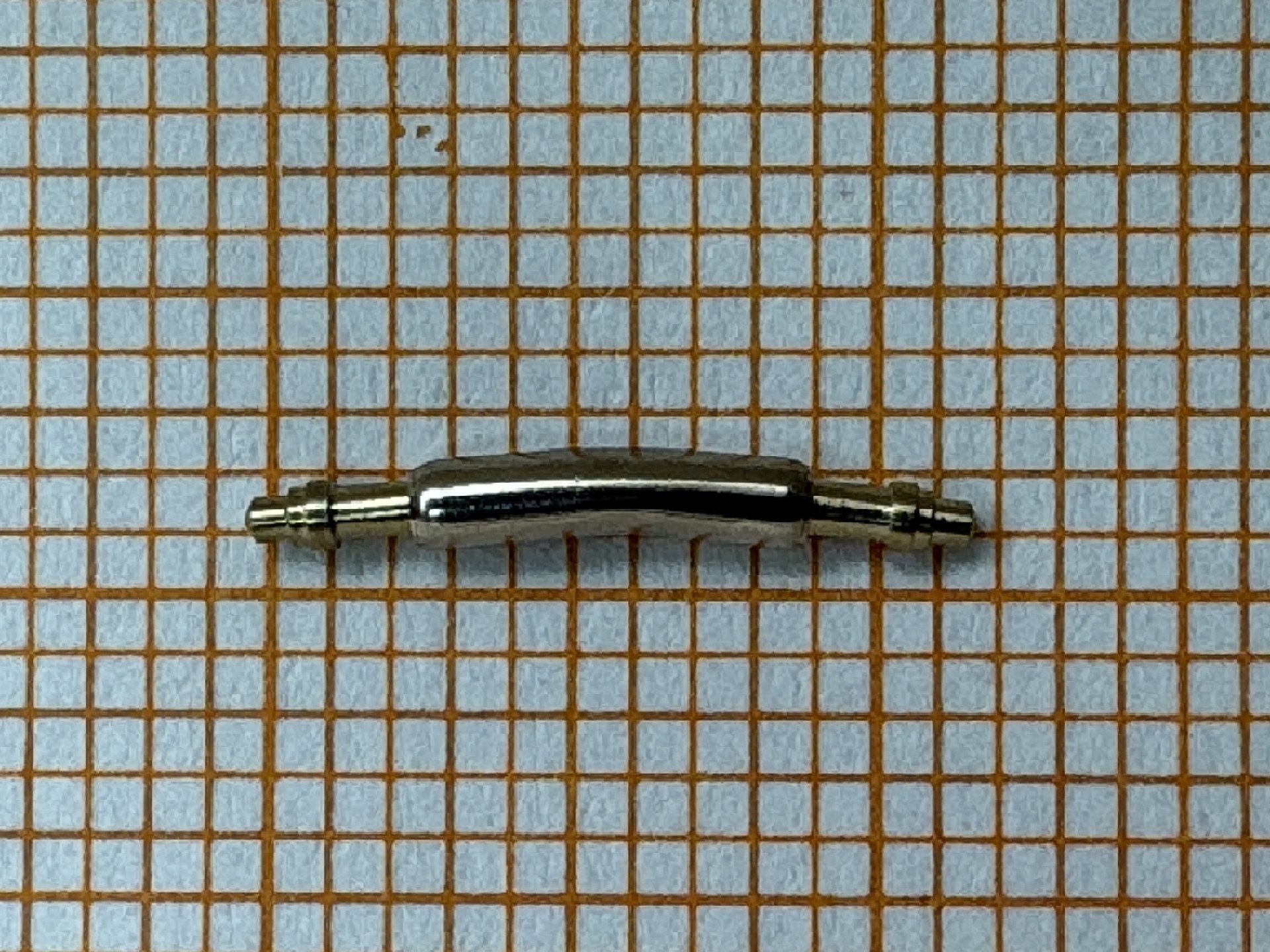 Metallfedersteg für Uhrenarmbänder.