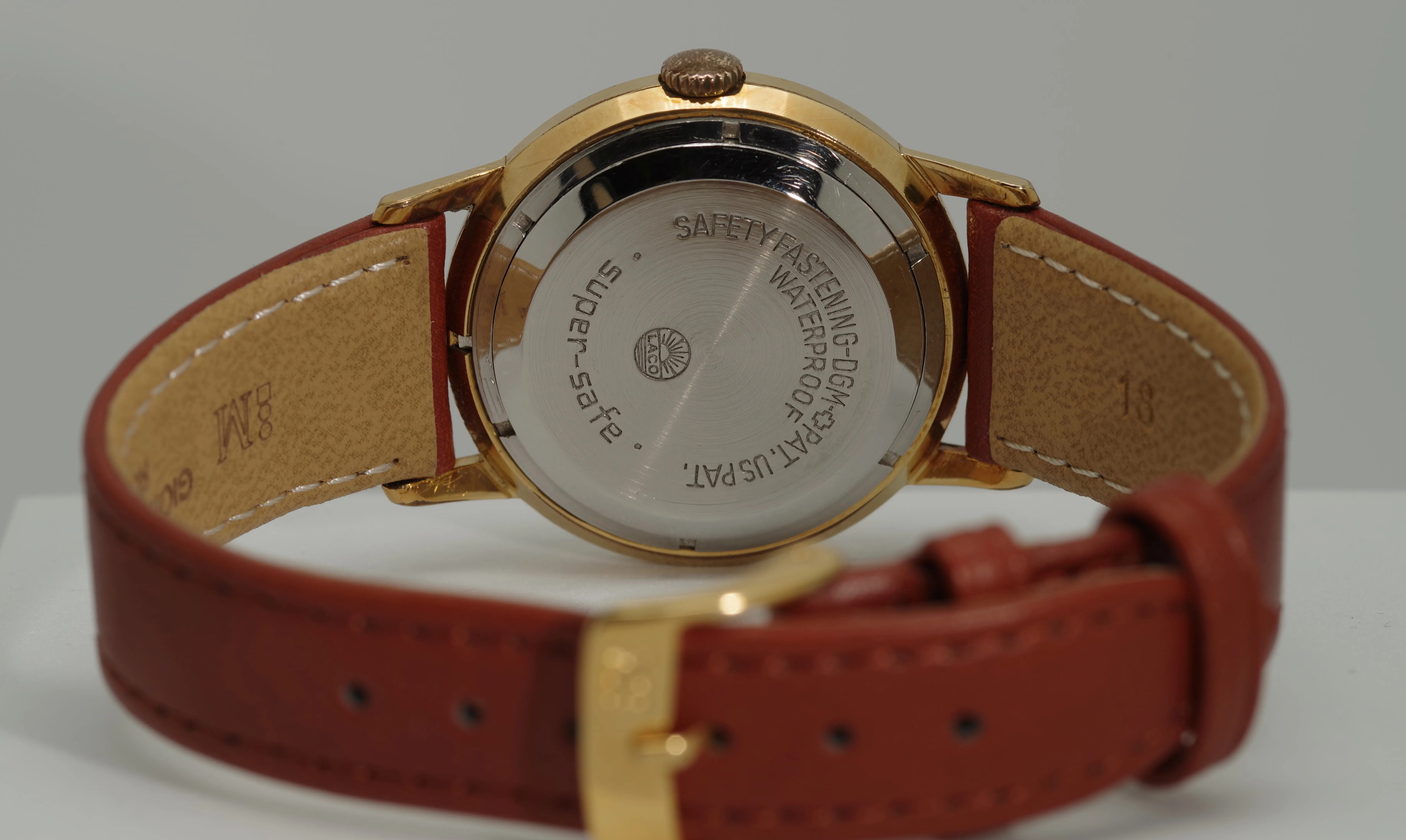 Laco Automatik Vintage Herren Armbanduhr mit Durowe 570 Uhrwerk