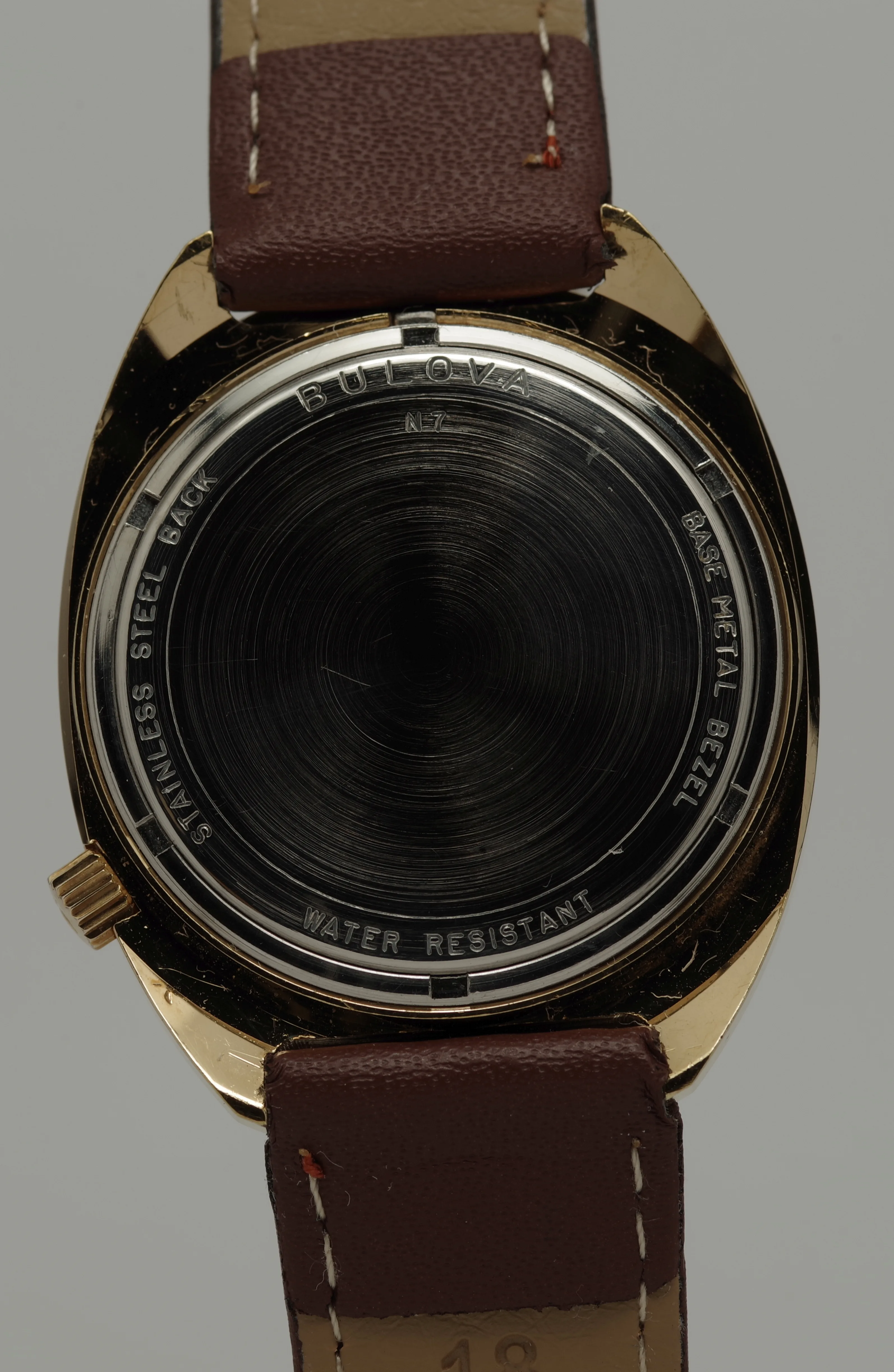 Herren Vintage Armbanduhr Bulova Accutron 219 Wahabi Temple 1977
