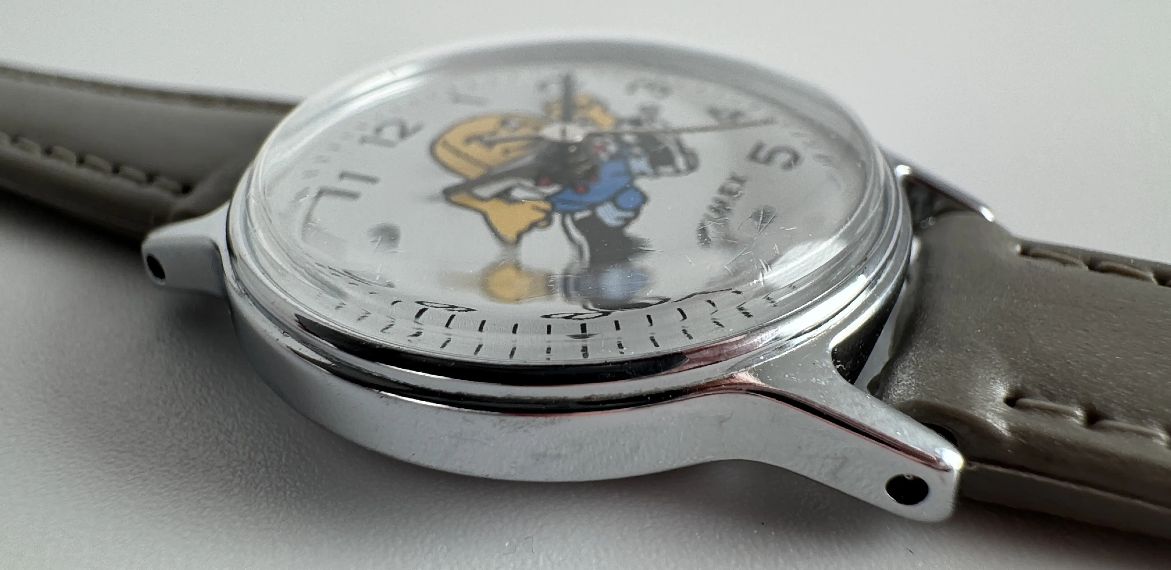 Seltene Timex Weetabix „Dunk“ Sammleruhr mit Weetagang-Motiv