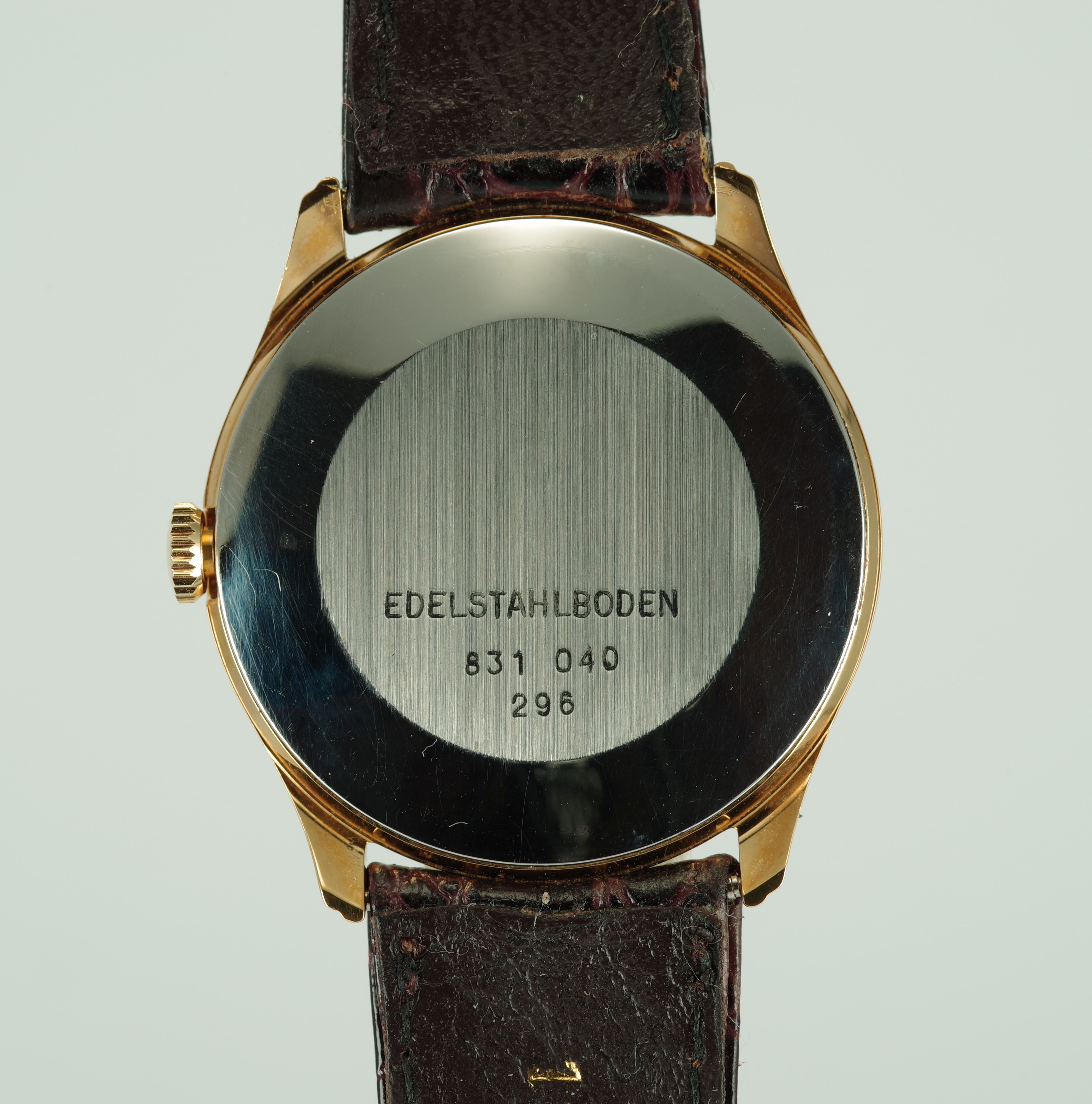 Dugena Vintage Handaufzug Unisex Datum bei 12 Uhr
