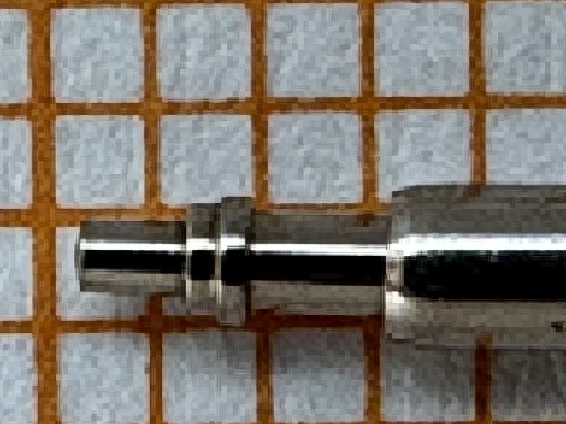 Metallischer Federsteg für Uhrenarmbänder.