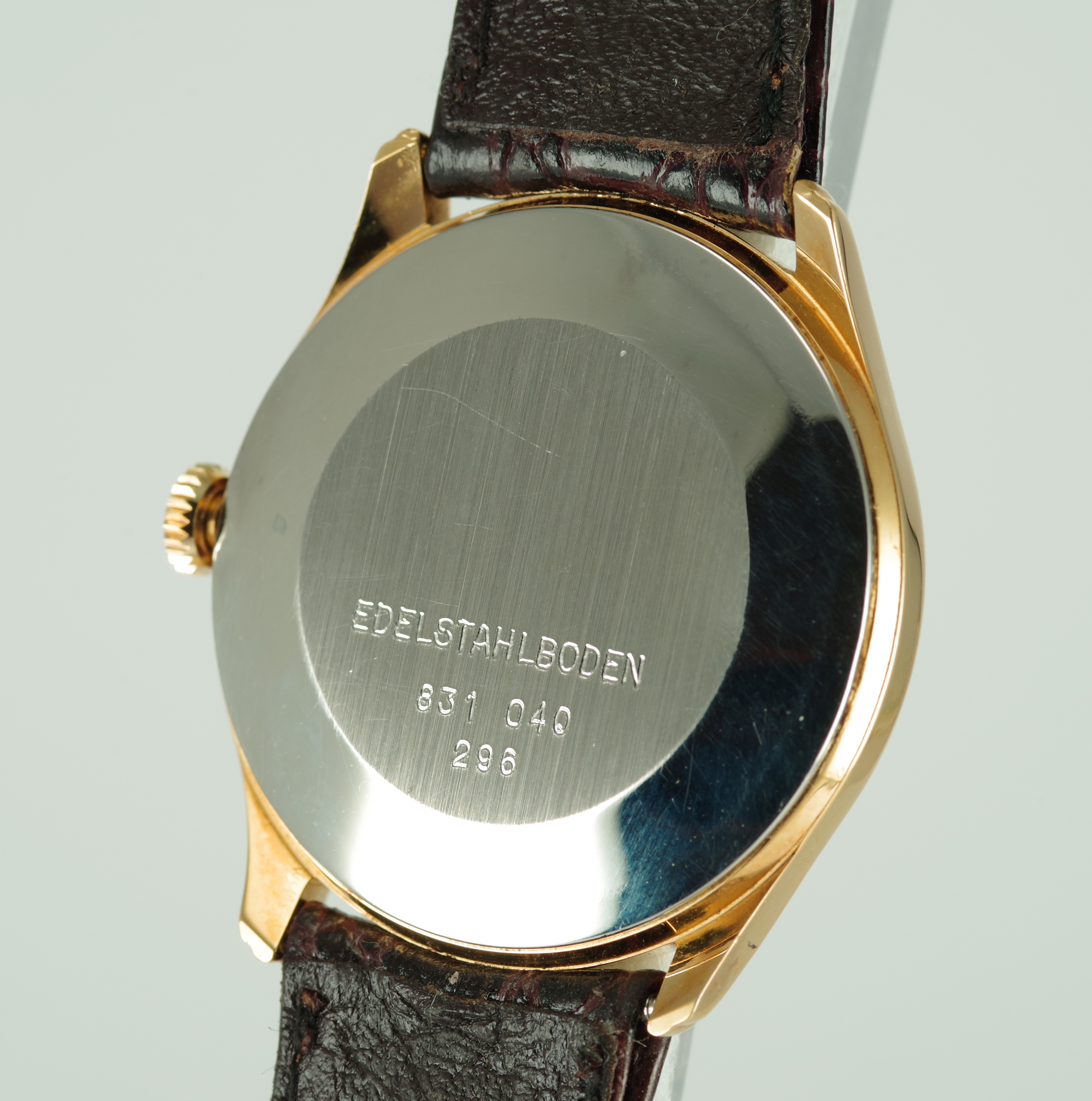 Dugena Vintage Handaufzug Unisex Datum bei 12 Uhr