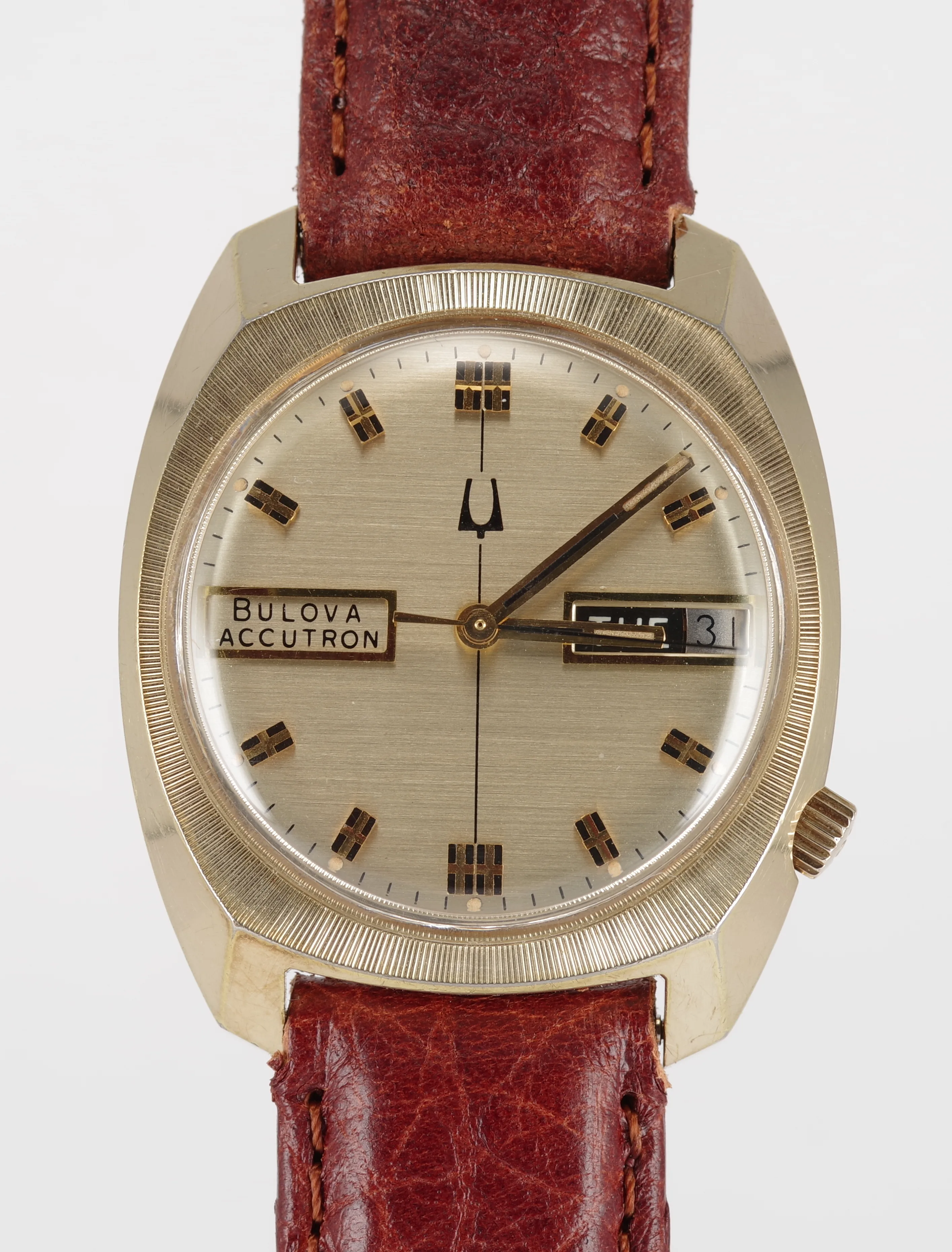 Bulova Accutron Day Date Herren Armbanduhr 1976 Top Bulova Accutron Day Date Herren Armbanduhr 1976 Top