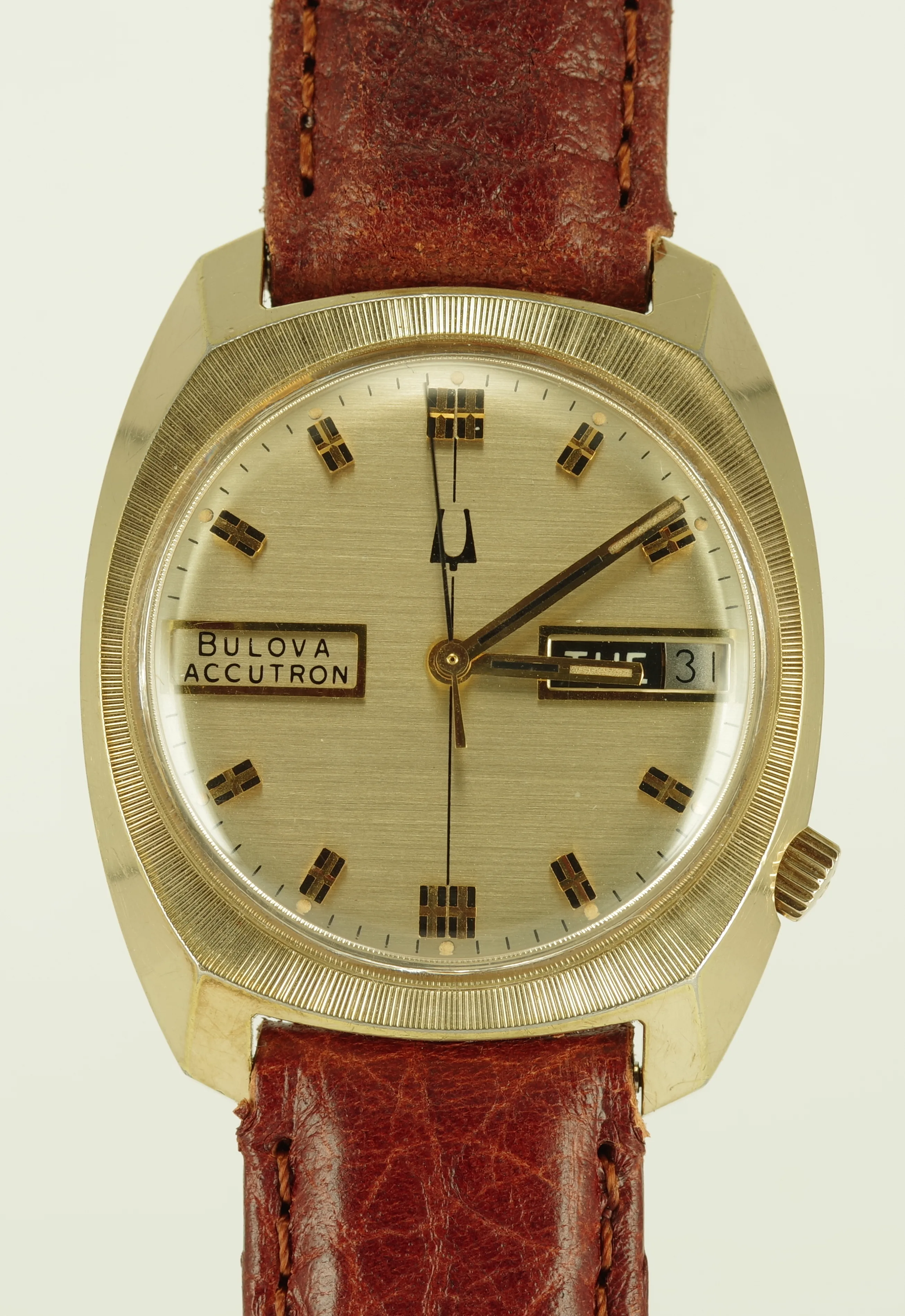 Bulova Accutron Day Date Herren Armbanduhr 1976 Top Bulova Accutron Day Date Herren Armbanduhr 1976 Top