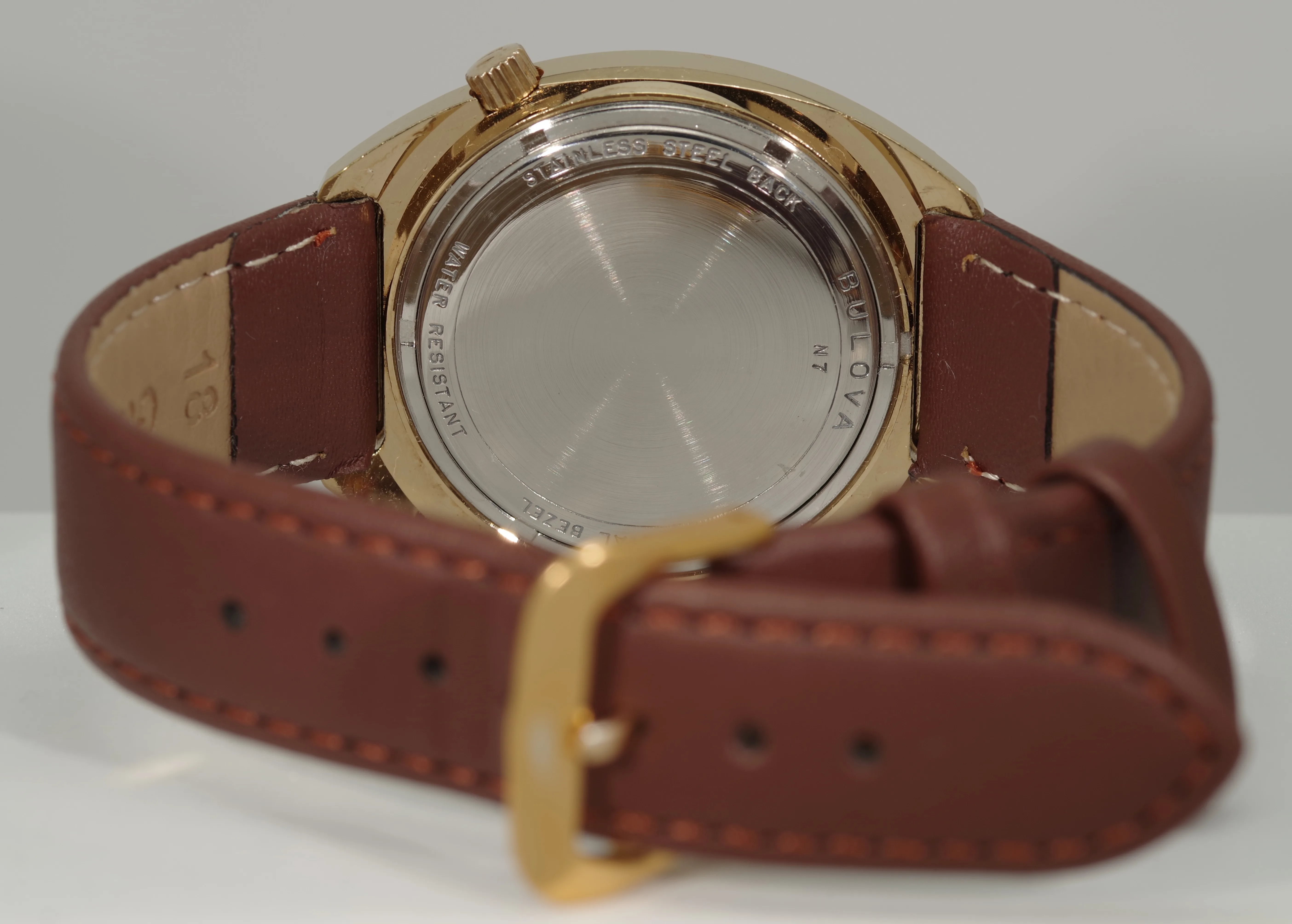Herren Vintage Armbanduhr Bulova Accutron 219 Wahabi Temple 1977 Herren Vintage Armbanduhr Bulova Accutron 219 Wahabi Temple 1977