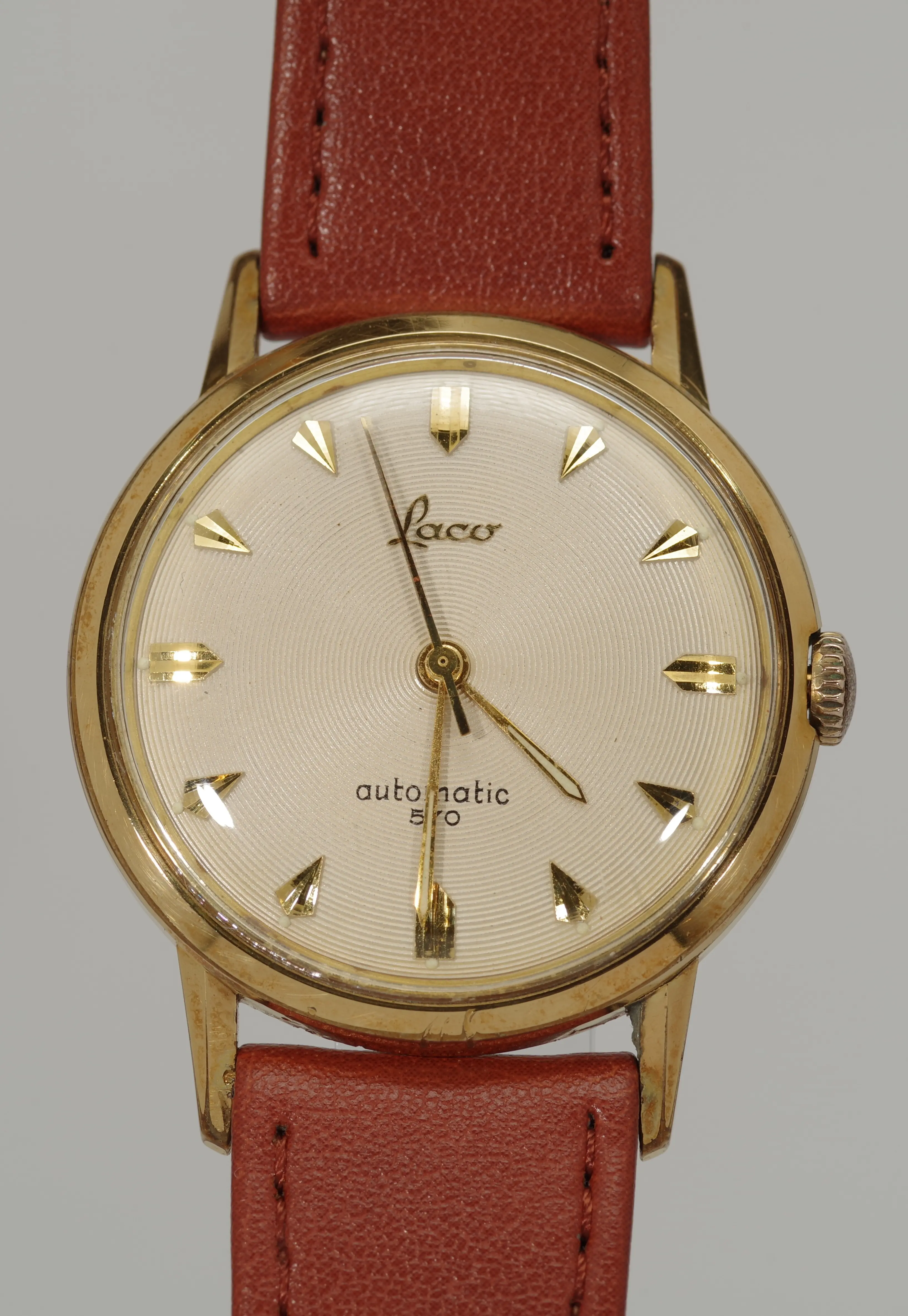 Laco Automatik Vintage Herren Armbanduhr mit Durowe 570 Uhrwerk Laco Automatik Vintage Herren Armbanduhr mit Durowe 570 Uhrwerk