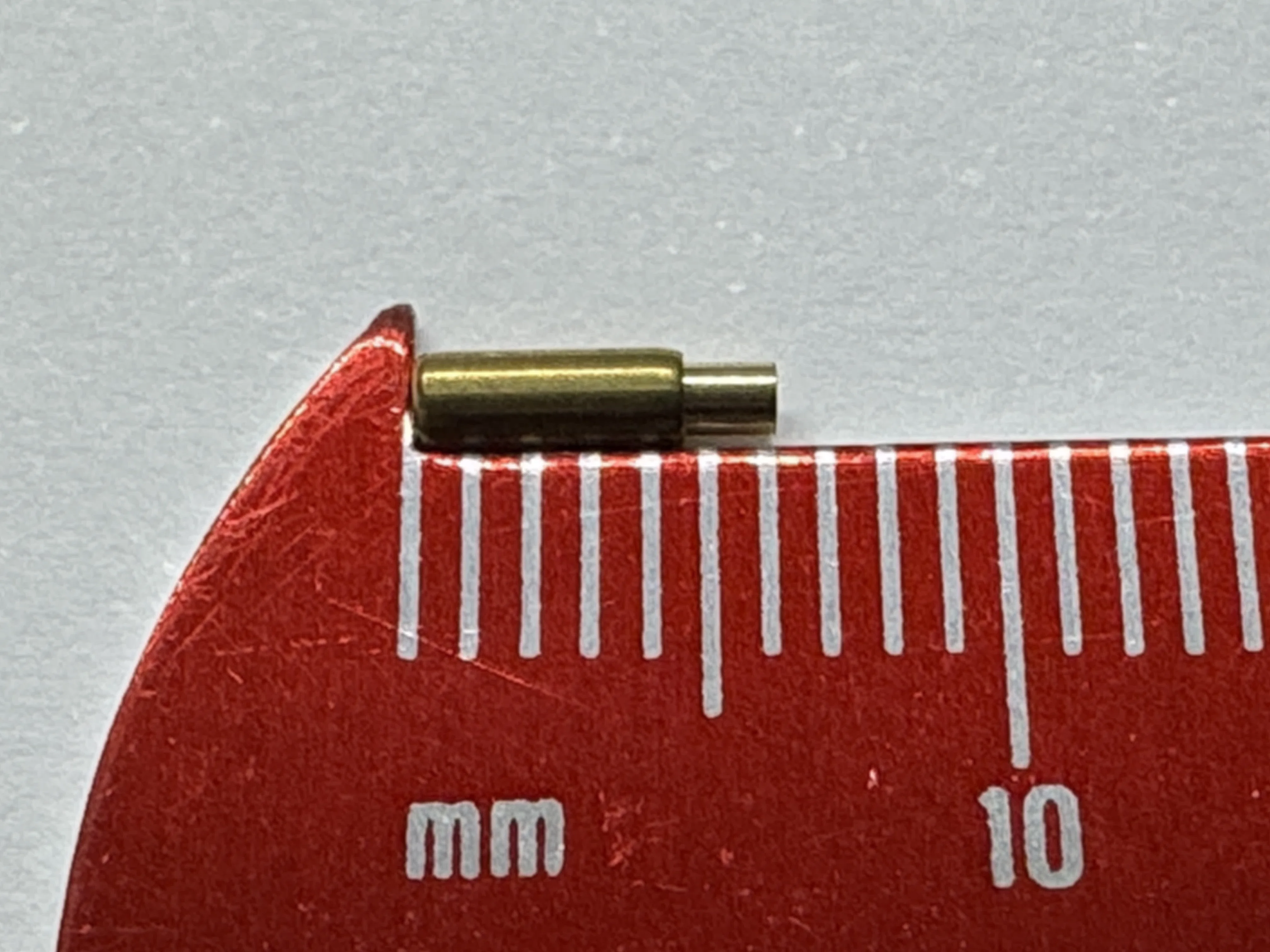 negativ Federsteg 6 mm ⌀1.8 mm Messing passend bei Uhren mit Stiften