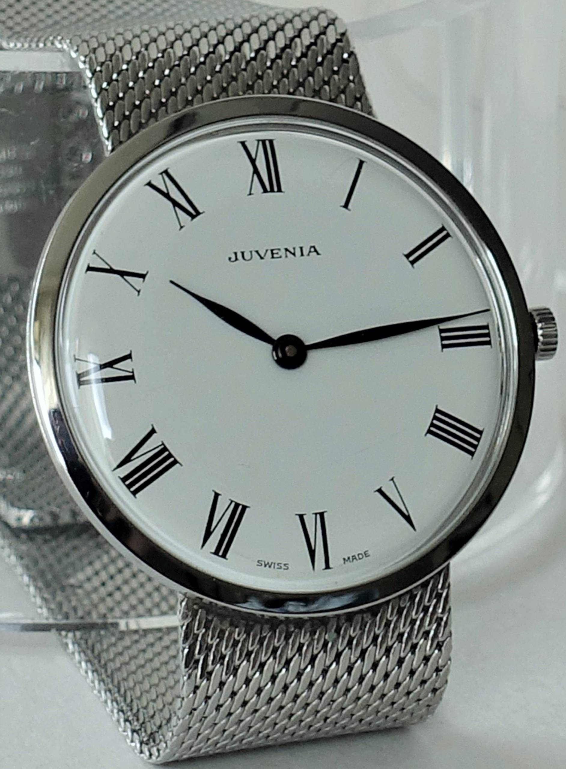 Elegante Juvenia Dresswatch mit Kaliber Juvenia 1105 – Zeitlose Klasse aus der Schweiz