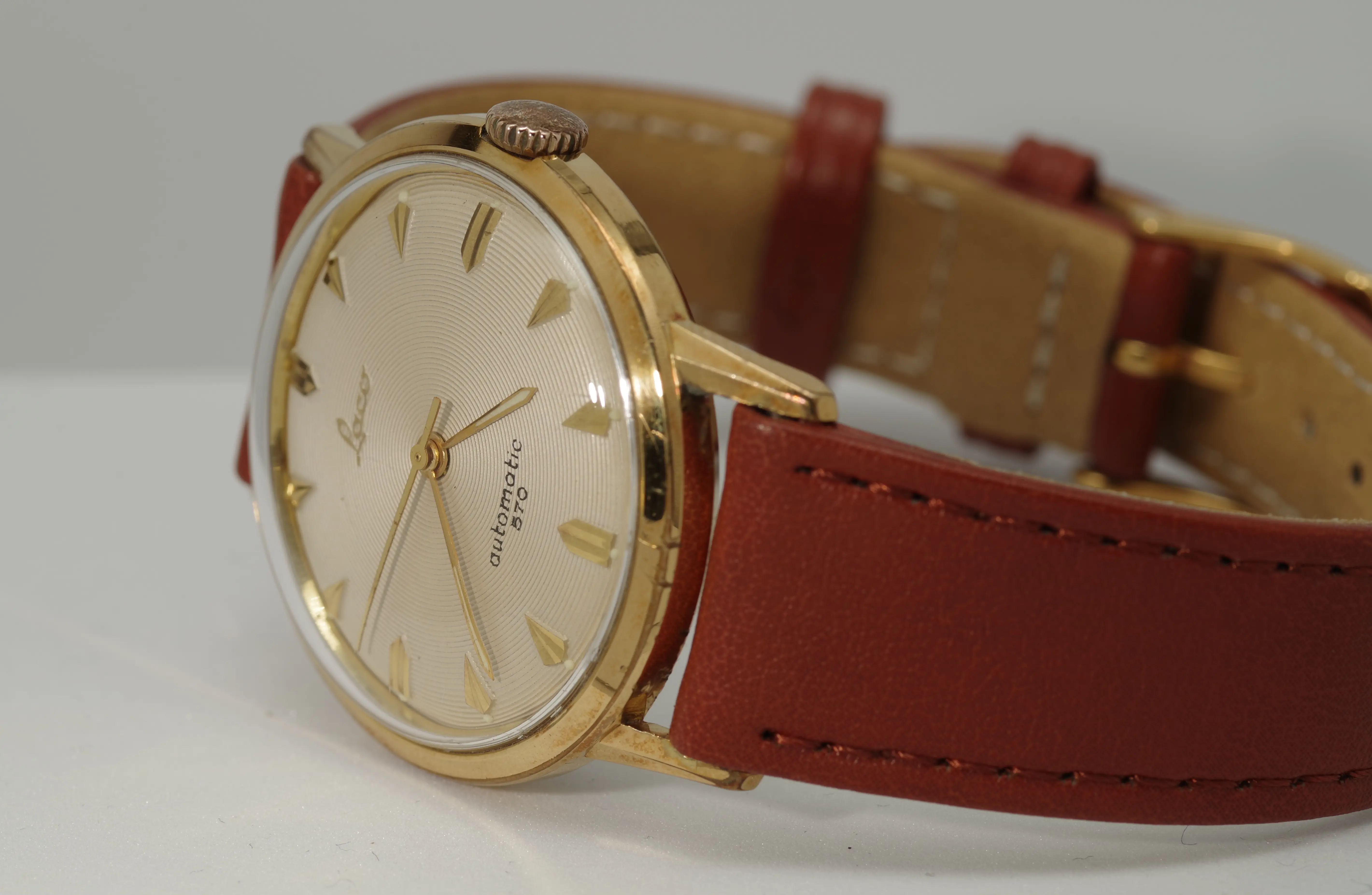 Laco Automatik Vintage Herren Armbanduhr mit Durowe 570 Uhrwerk
