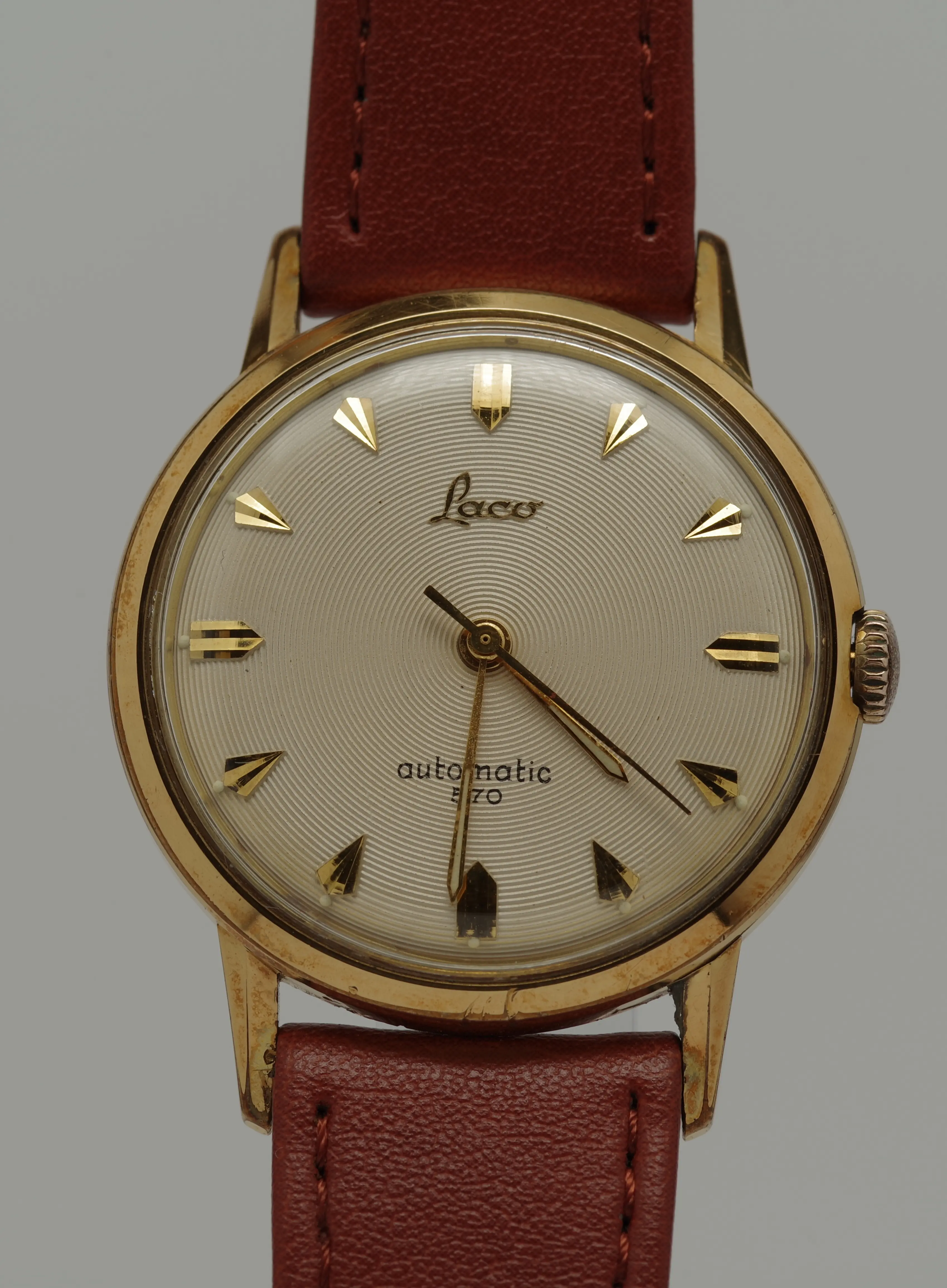 Laco Automatik Vintage Herren Armbanduhr mit Durowe 570 Uhrwerk Laco Automatik Vintage Herren Armbanduhr mit Durowe 570 Uhrwerk