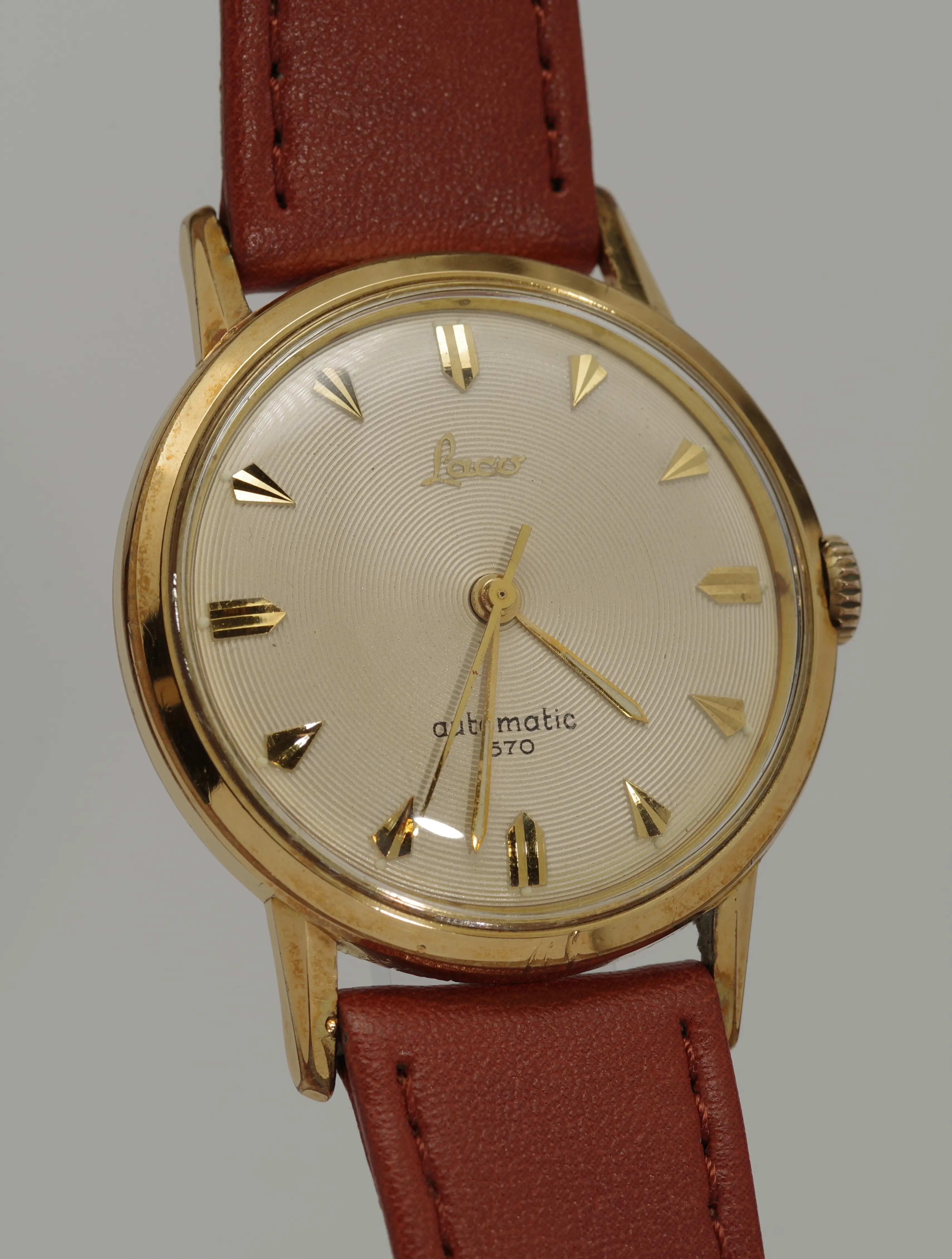 Laco Automatik Vintage Herren Armbanduhr mit Durowe 570 Uhrwerk