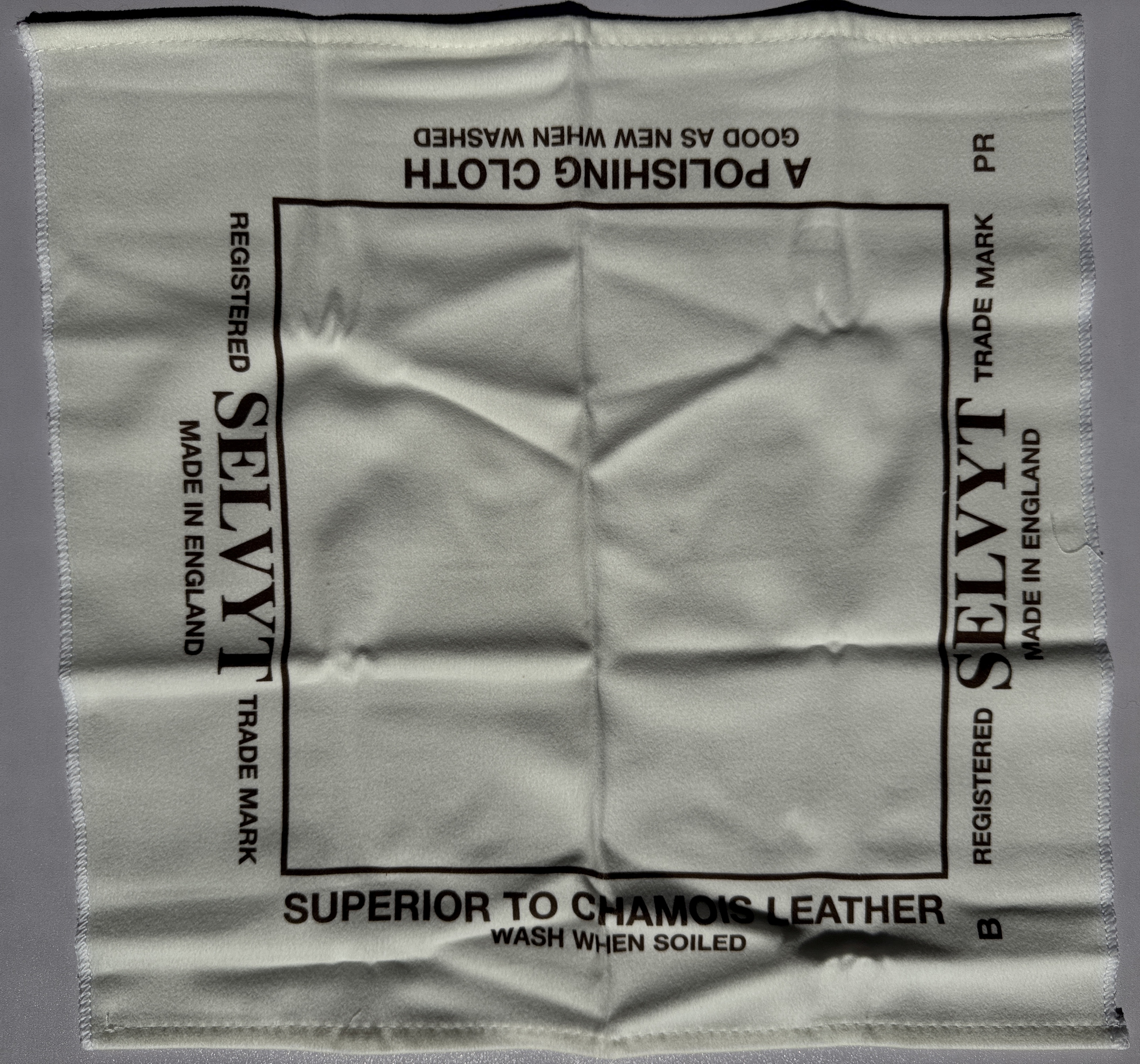 Selvyt PR – Das Profi-Poliertuch in mittlerer Stärke - Größe B (35cm x 35cm)