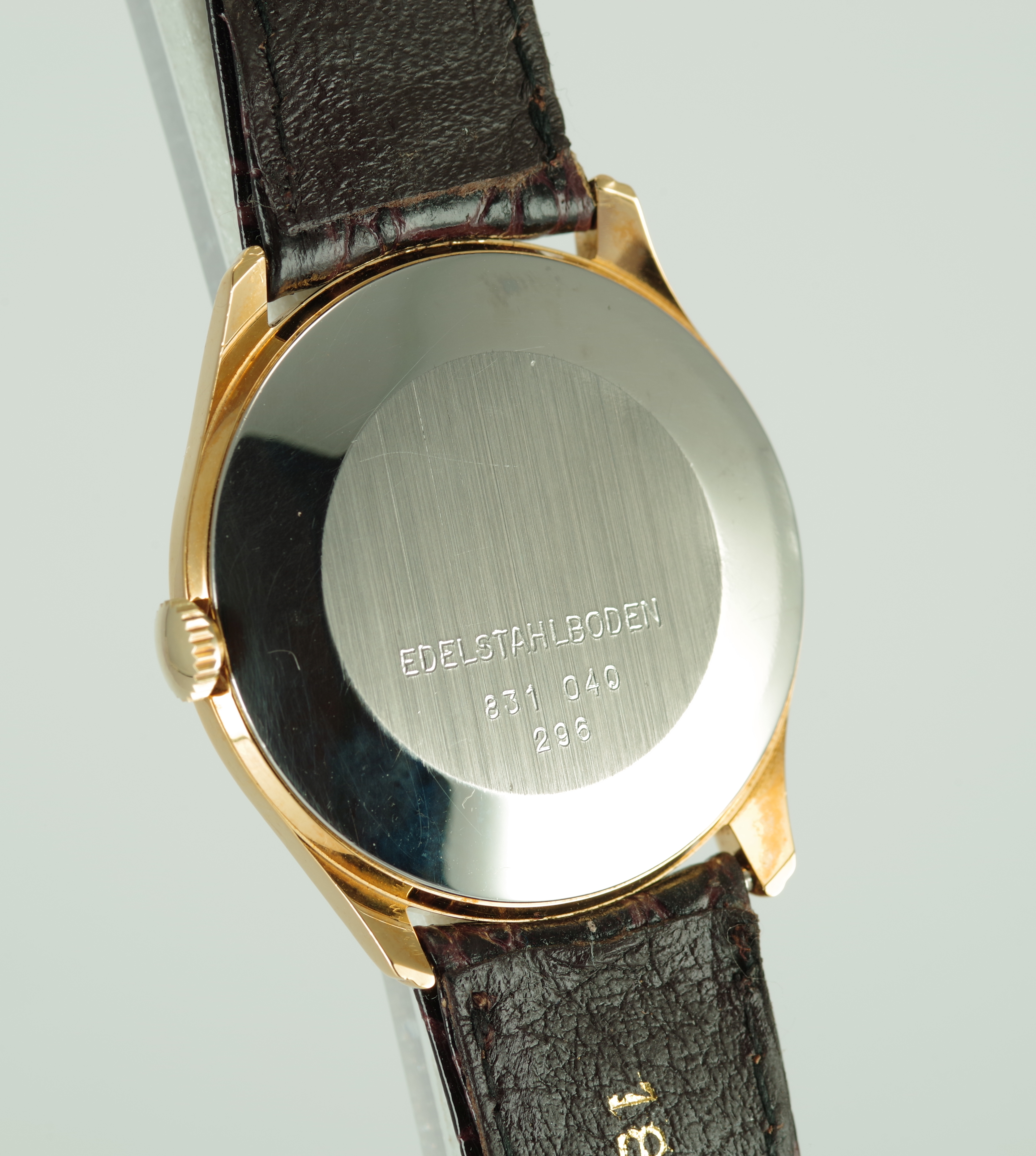 Dugena Vintage Handaufzug Unisex Datum bei 12 Uhr