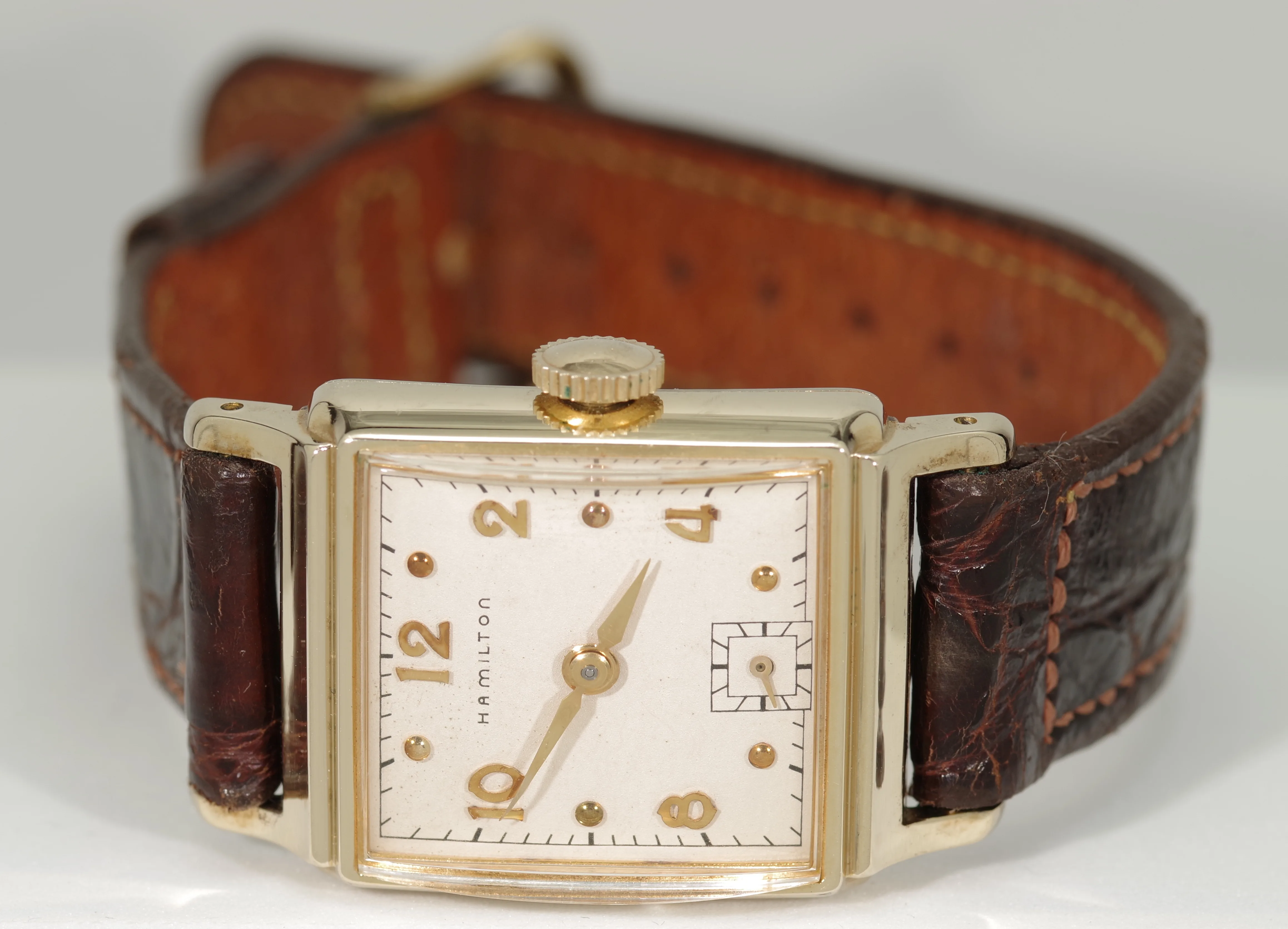 Hamilton exzellente Herren Vintage Armbanduhr Bailey Dresswatch Hamilton exzellente Herren Vintage Armbanduhr Bailey Dresswatch