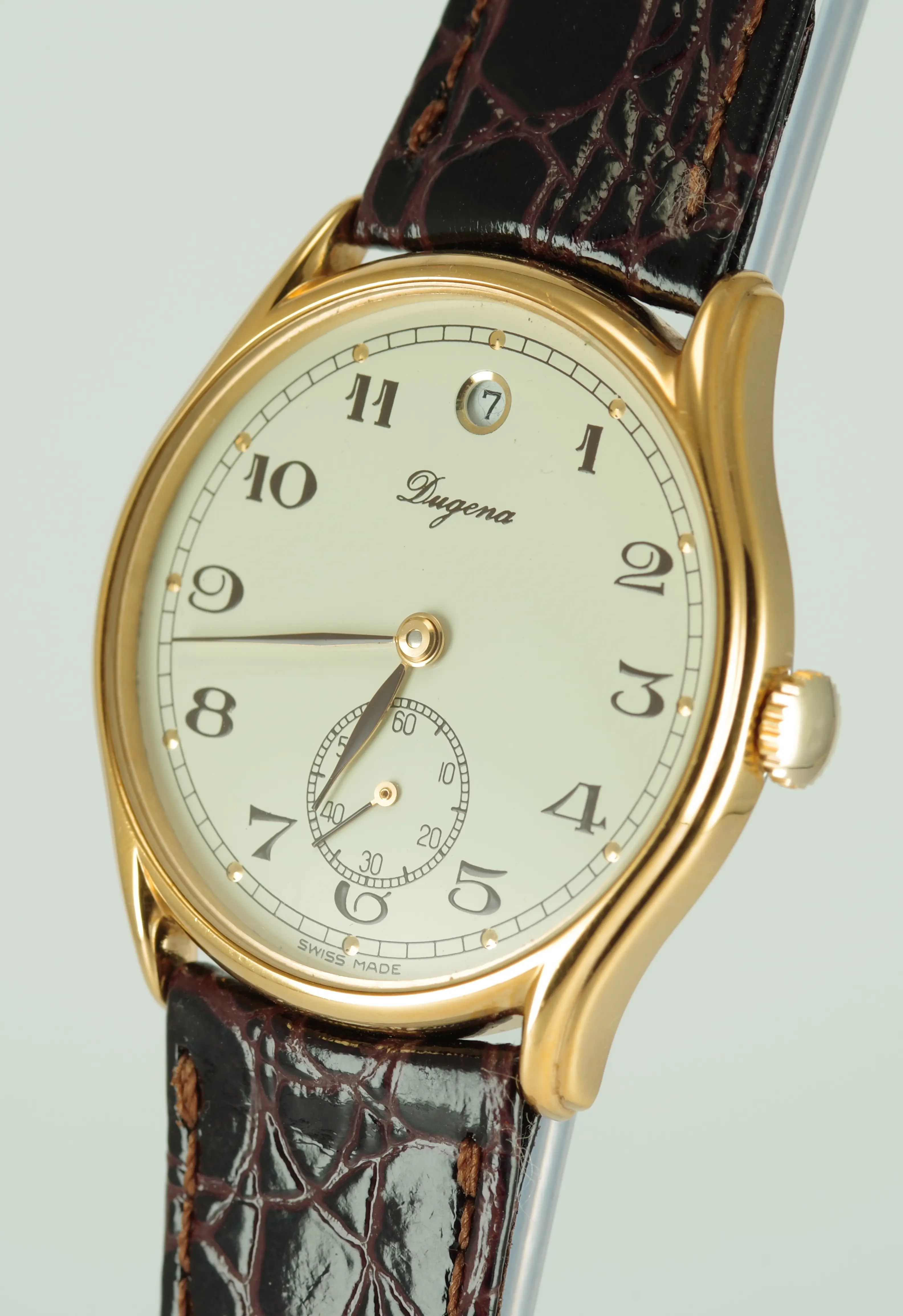 Dugena Vintage Handaufzug Unisex Datum bei 12 Uhr Dugena Vintage Handaufzug Unisex Datum bei 12 Uhr