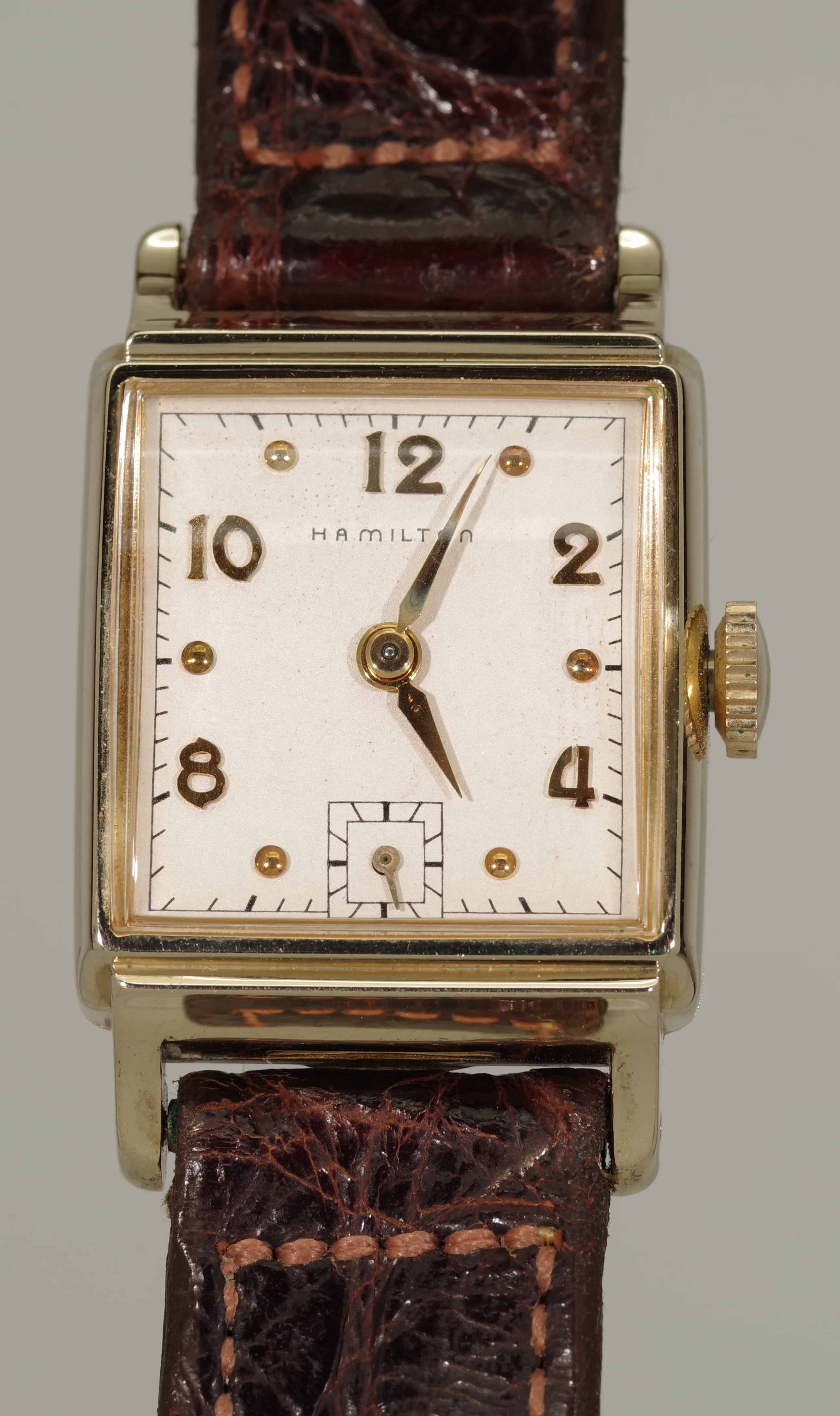 Hamilton exzellente Herren Vintage Armbanduhr Bailey Dresswatch 