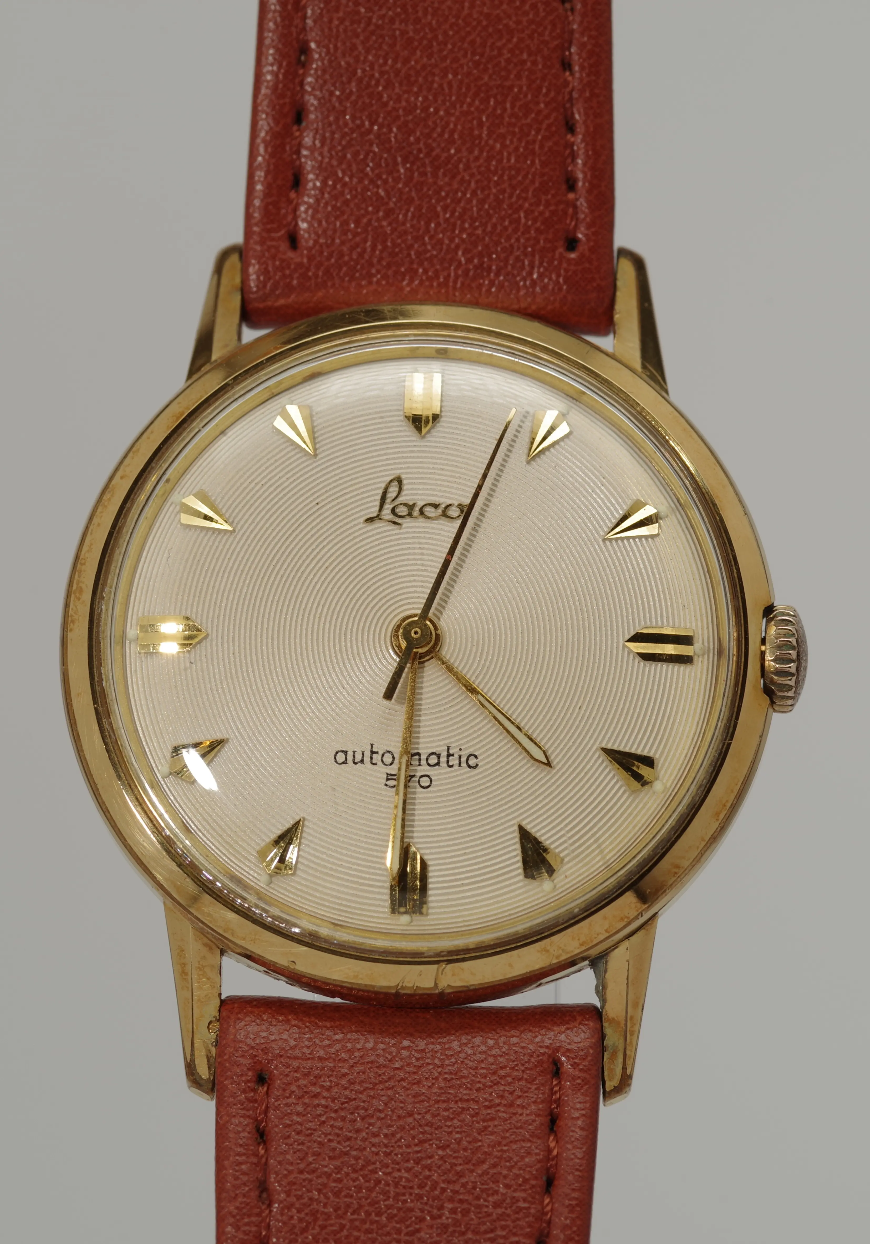 Laco Automatik Vintage Herren Armbanduhr mit Durowe 570 Uhrwerk Laco Automatik Vintage Herren Armbanduhr mit Durowe 570 Uhrwerk