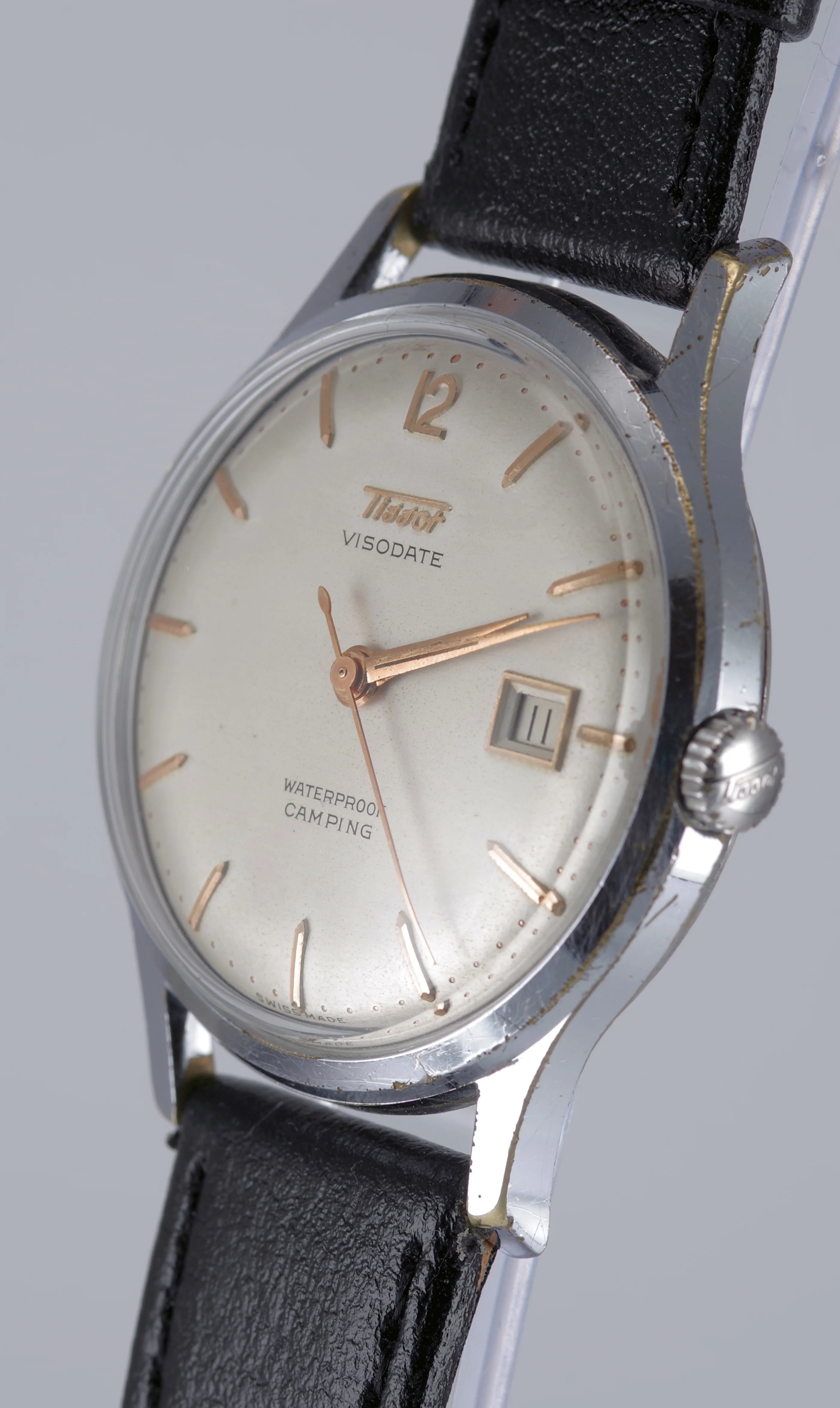 Vintage Herren Armbanduhr Tissot Camping Visodate 1957 Vintage Herren Armbanduhr Tissot Camping Visodate 1957