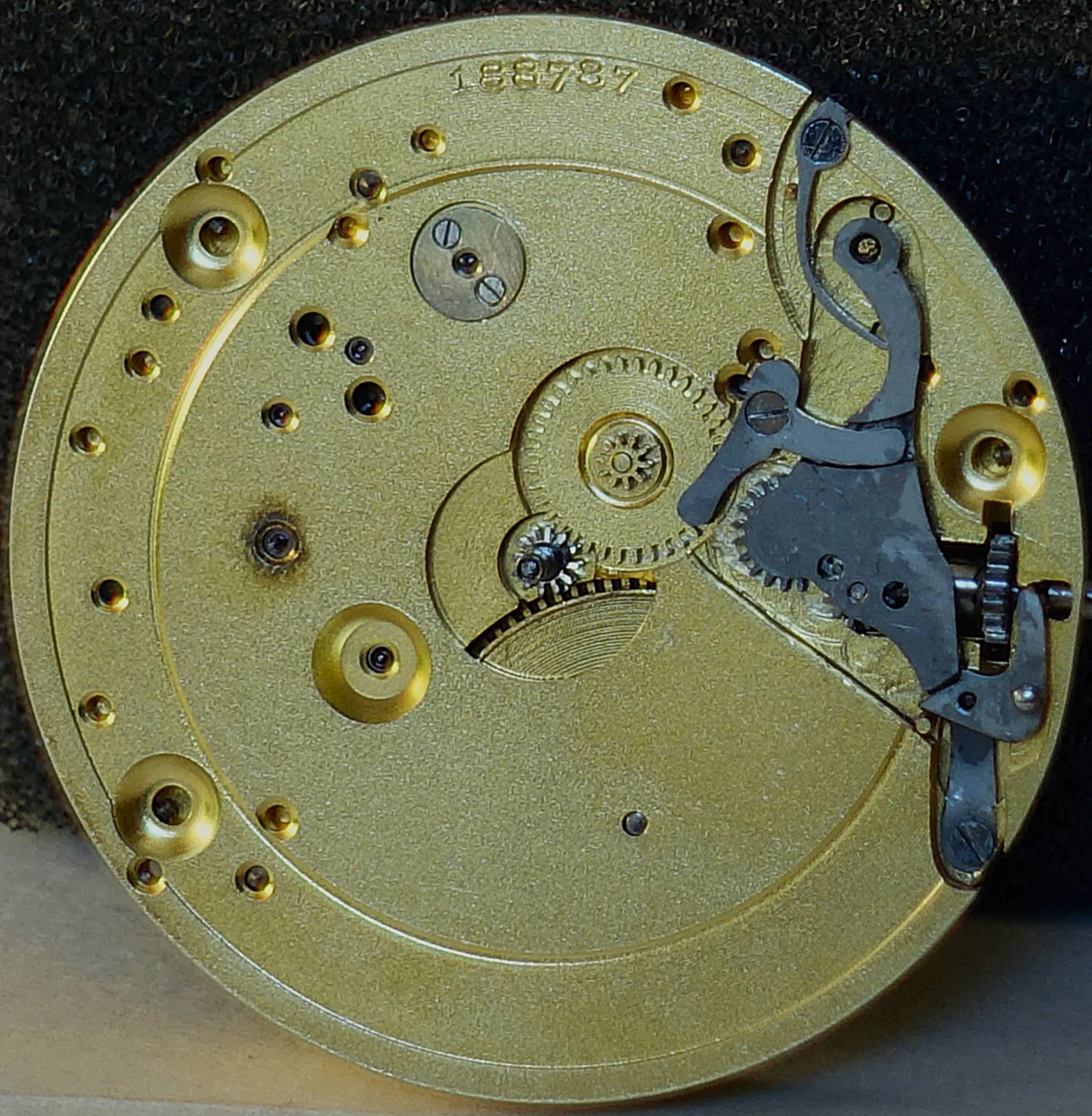 CMI Invar Vintage Taschenuhr Modell 84 Silber 1905