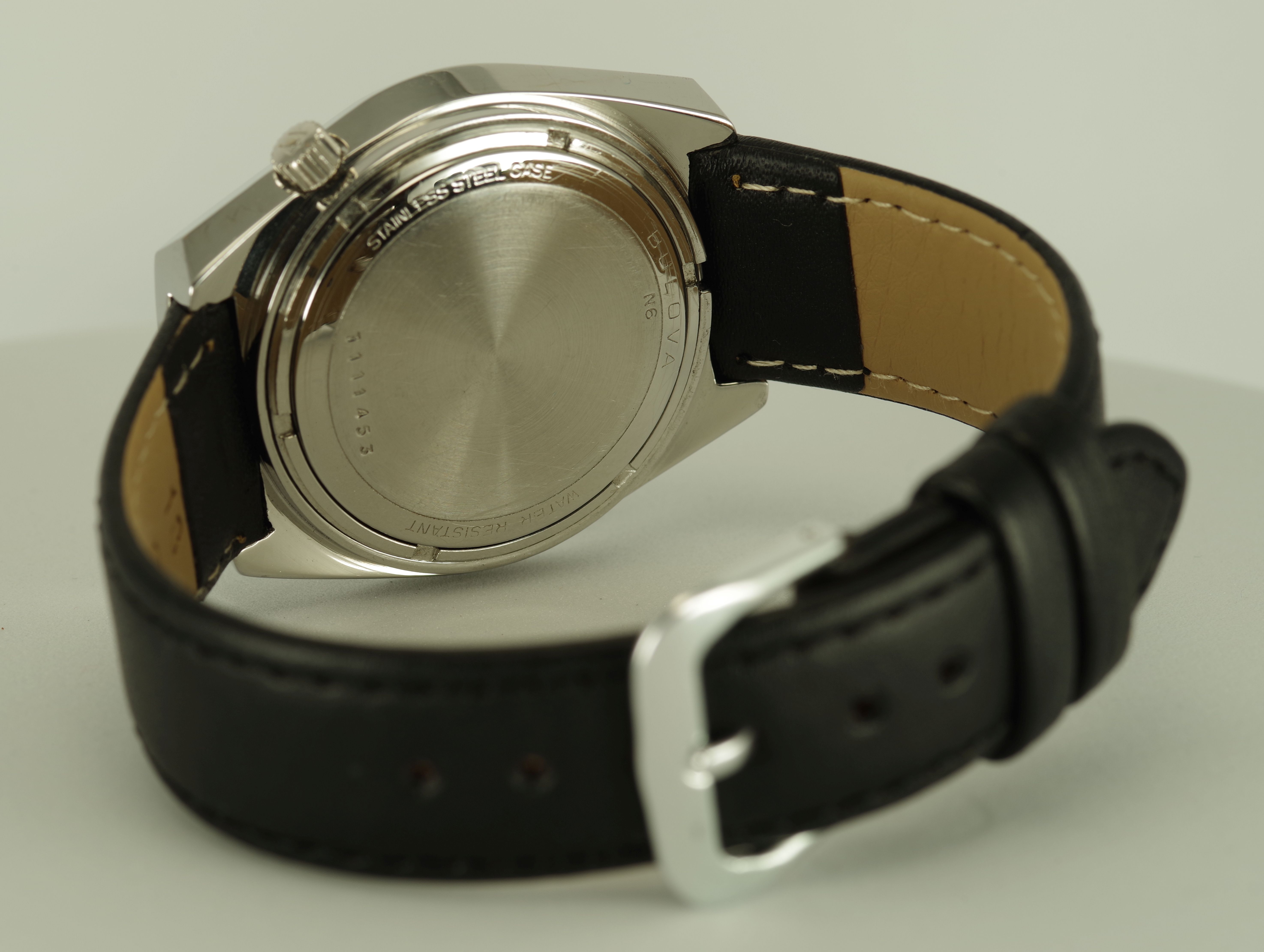 Bulova Accutron Day Date Herren Armbanduhr 1976 Facette