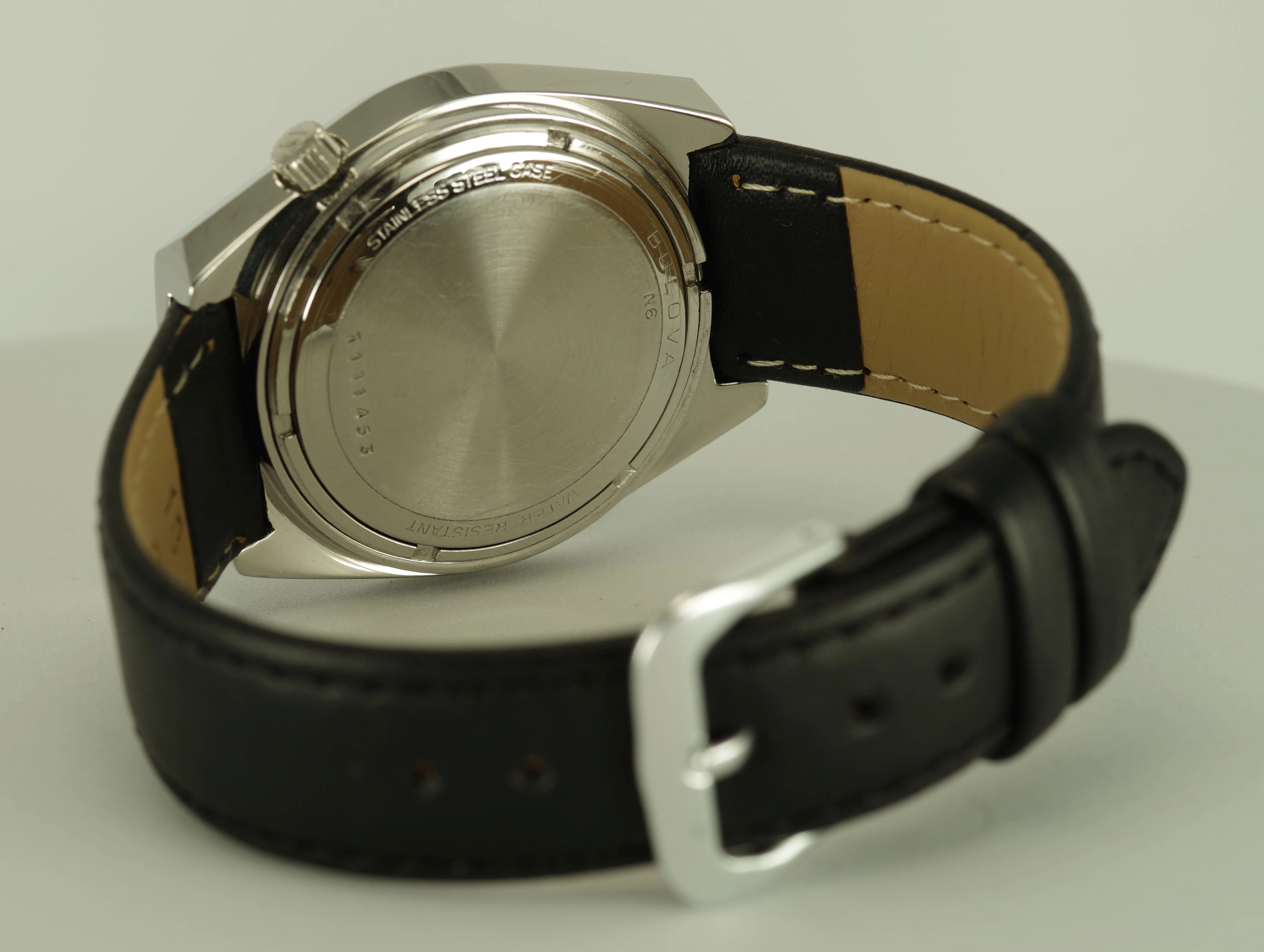 Bulova Accutron Day Date Herren Armbanduhr 1976 Facette