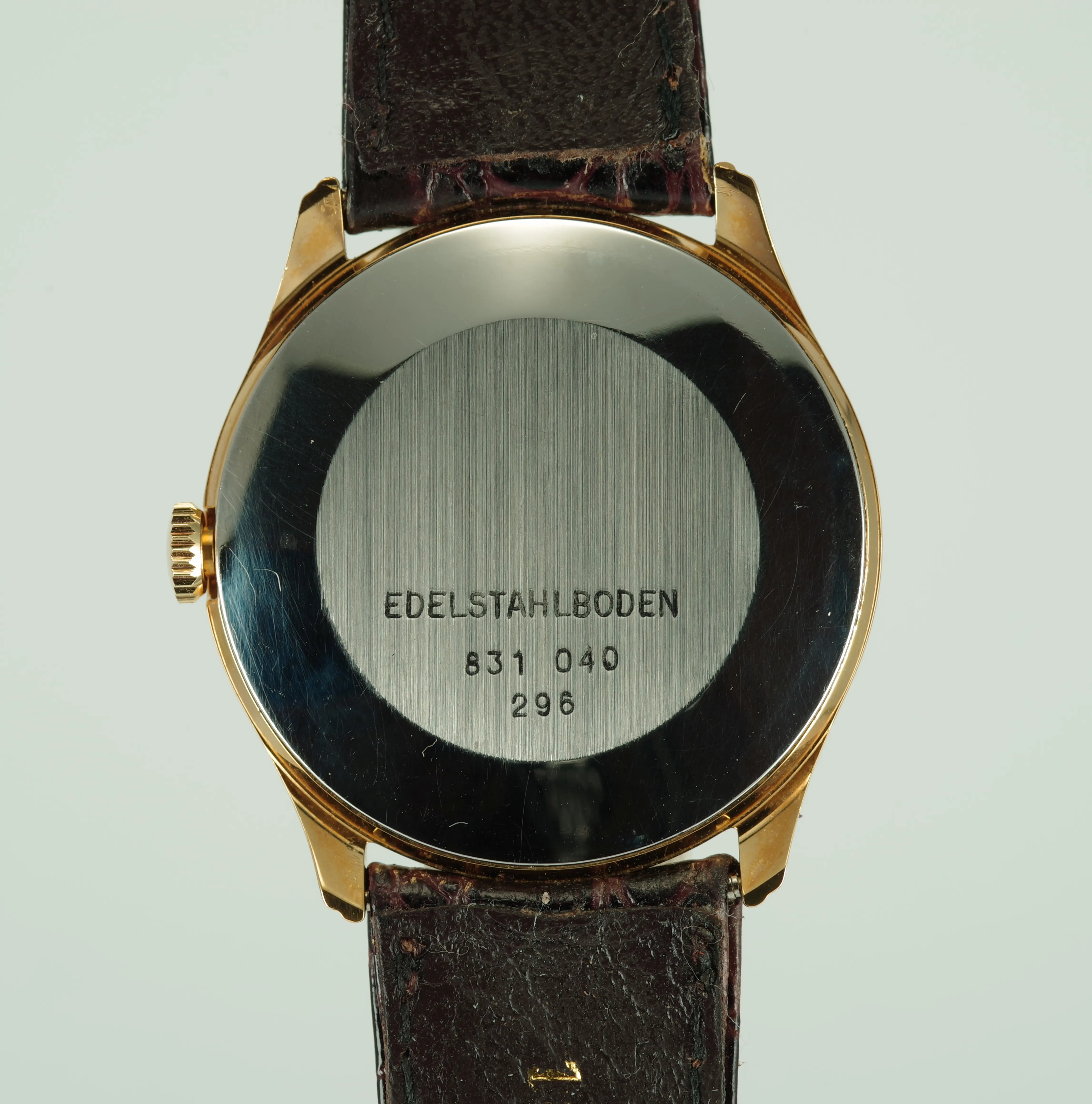 Dugena Vintage Handaufzug Unisex Datum bei 12 Uhr