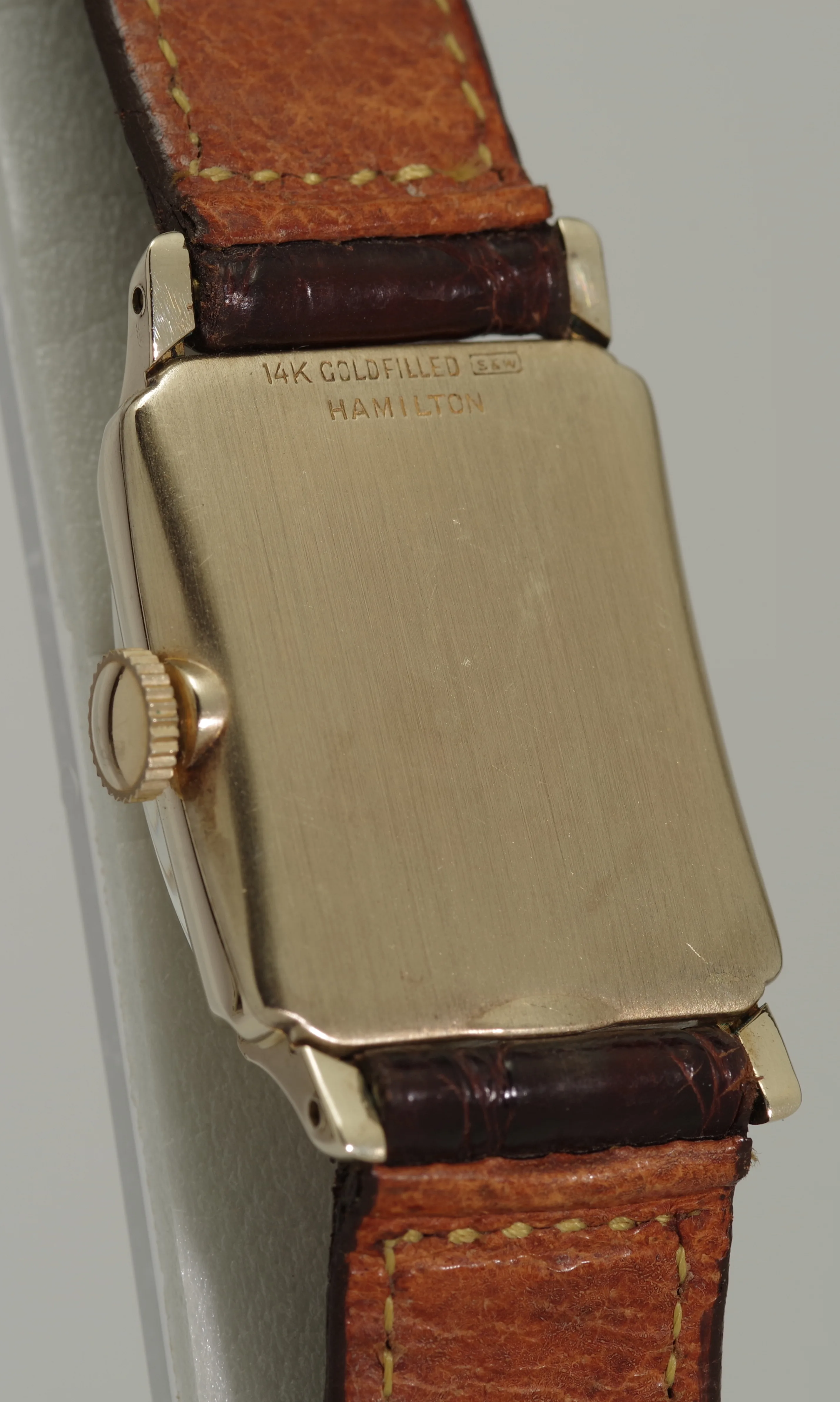 Hamilton exzellente Herren Vintage Armbanduhr Bailey Dresswatch 