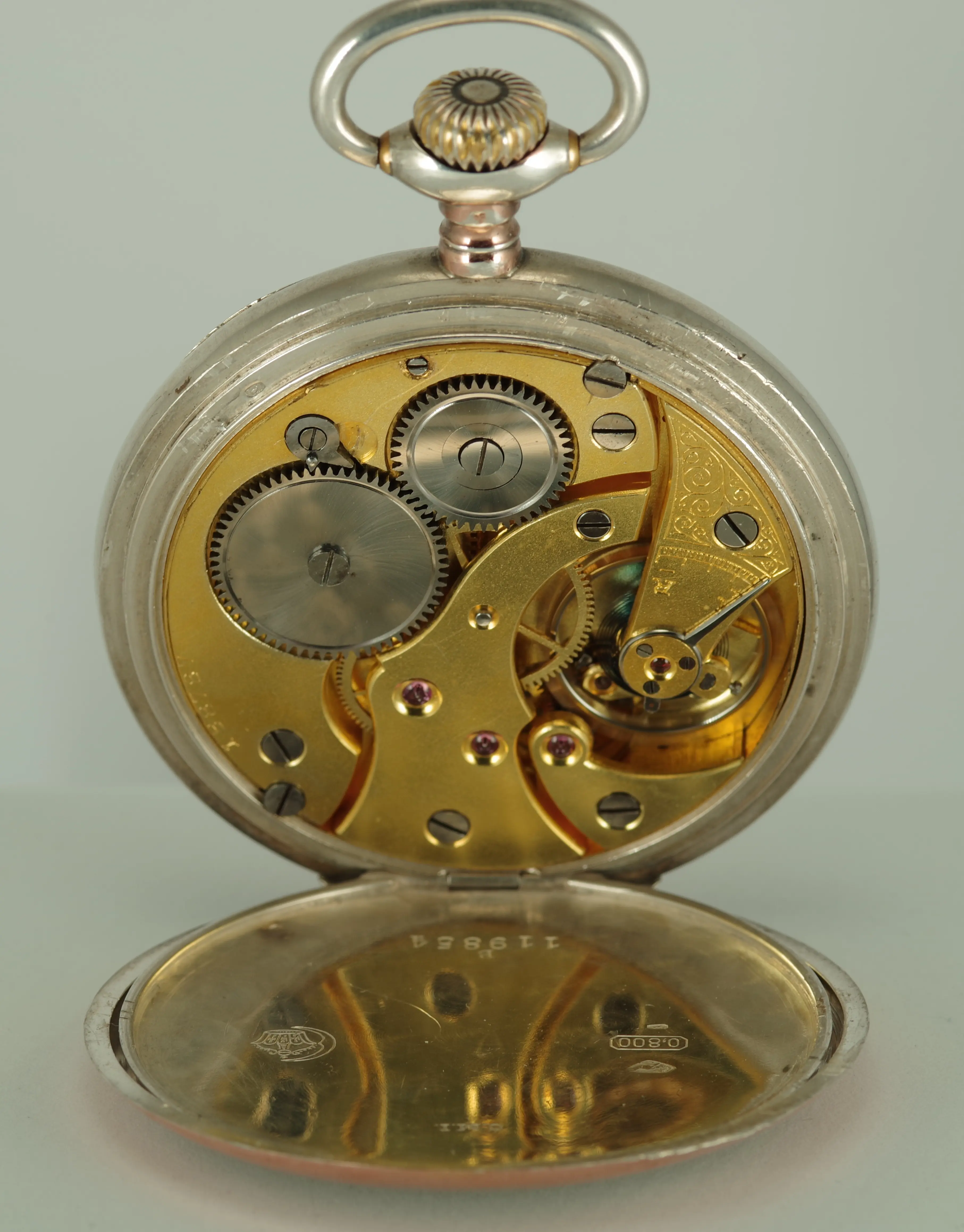 CMI Invar Vintage Taschenuhr Modell 84 Silber 1905 CMI Invar Vintage Taschenuhr Modell 84 Silber 1905