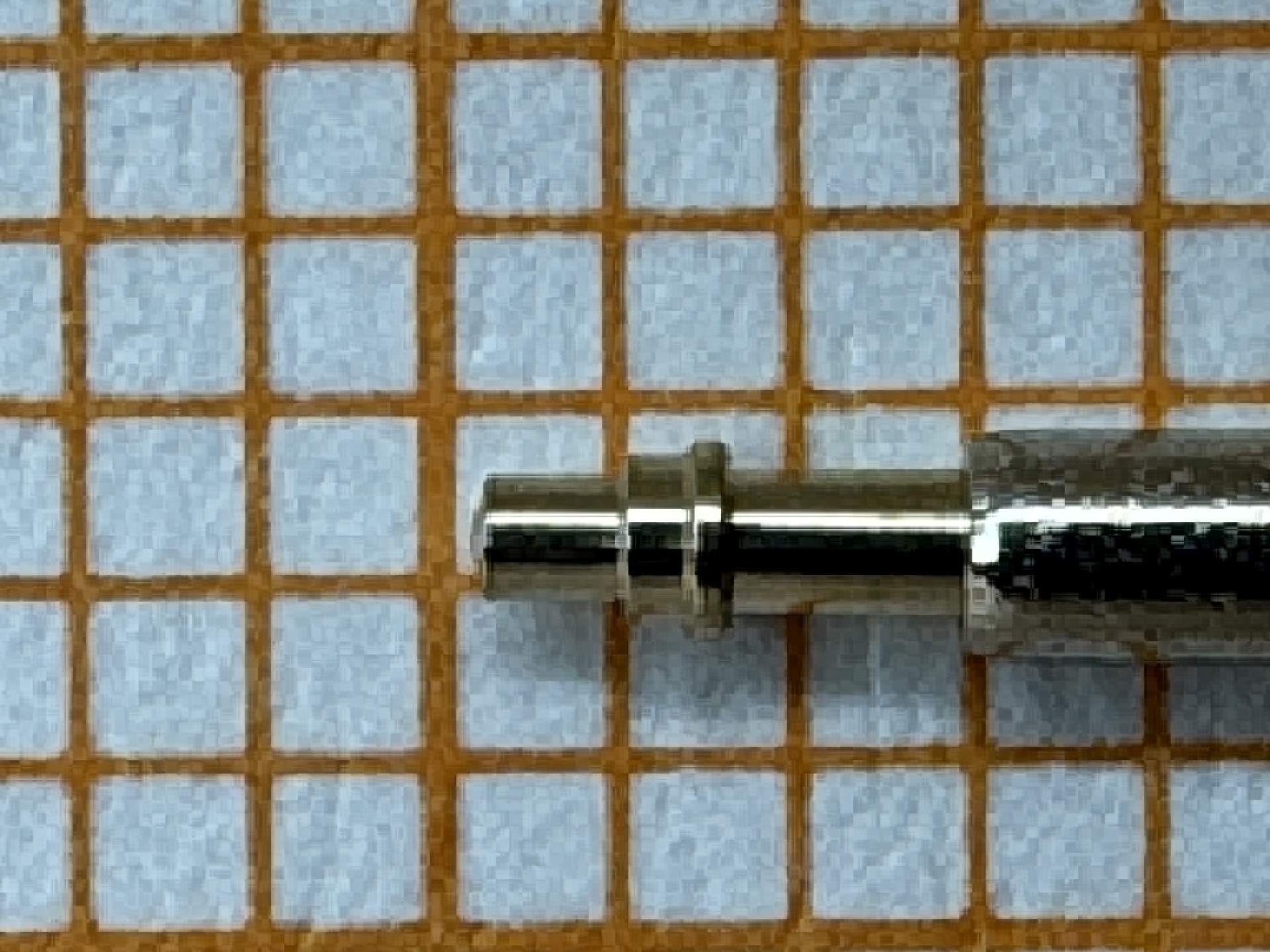 Metallener Federsteg für Uhrenarmbänder.