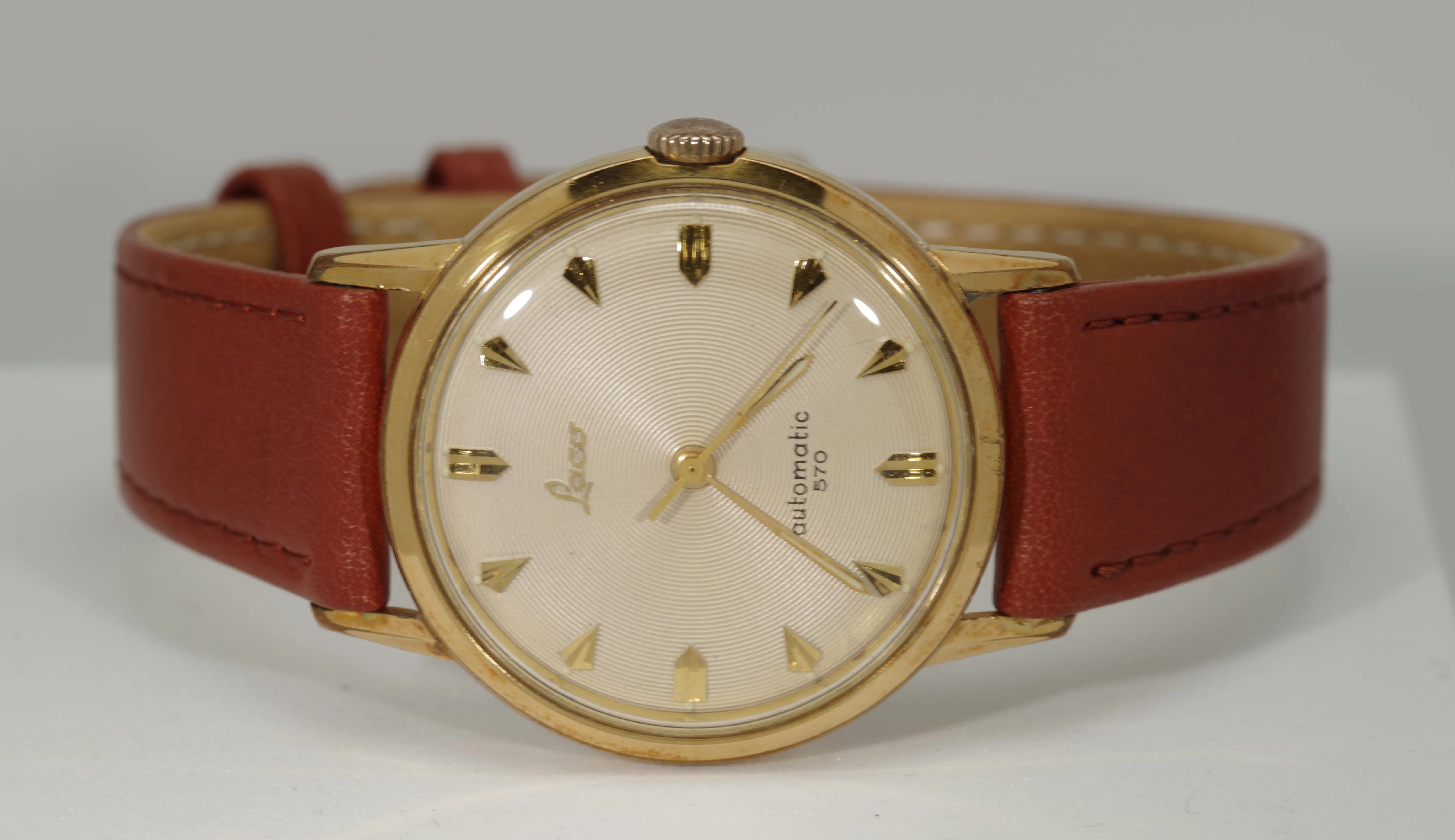 Laco Automatik Vintage Herren Armbanduhr mit Durowe 570 Uhrwerk Laco Automatik Vintage Herren Armbanduhr mit Durowe 570 Uhrwerk
