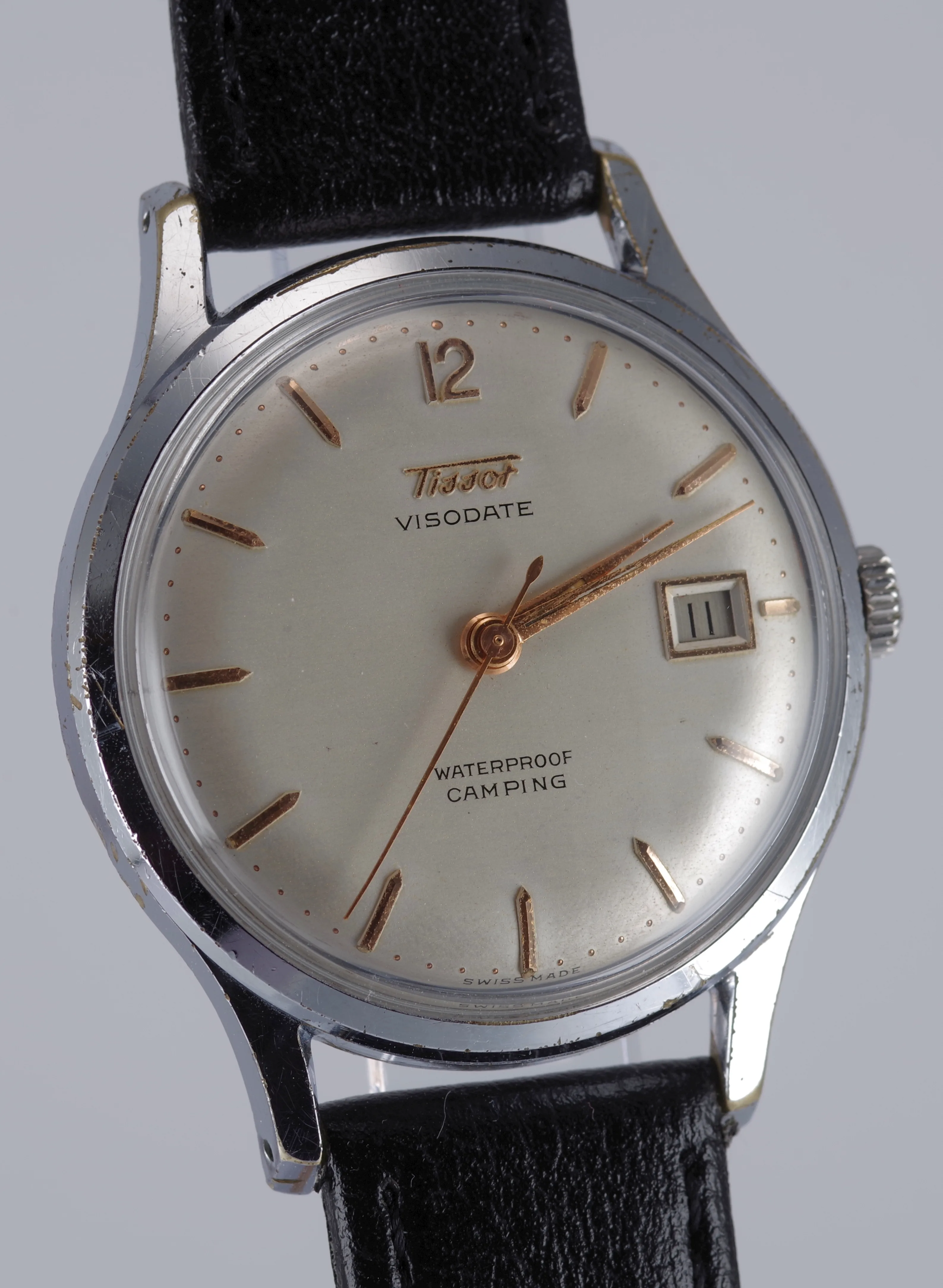 Vintage Herren Armbanduhr Tissot Camping Visodate 1957 Vintage Herren Armbanduhr Tissot Camping Visodate 1957