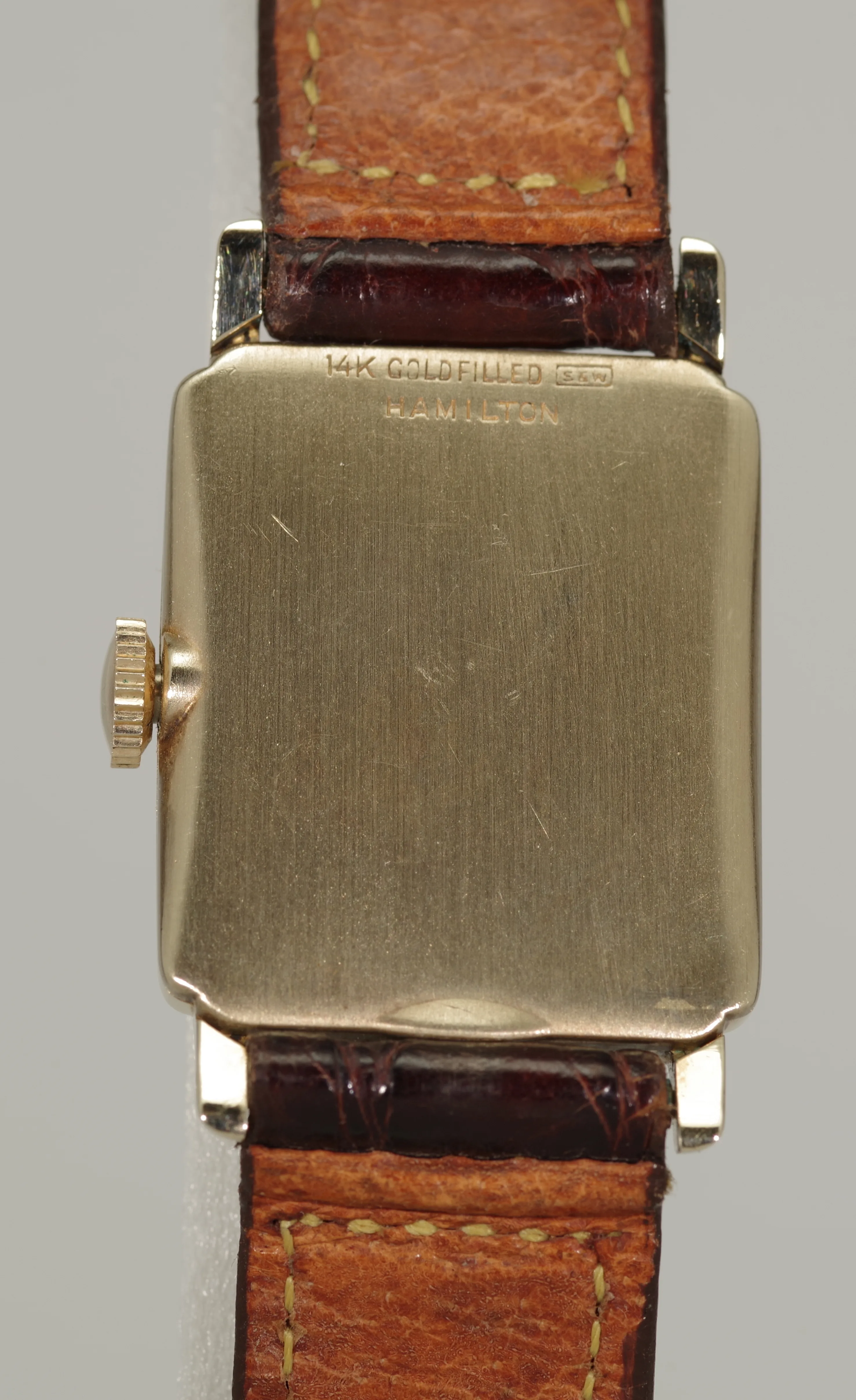 Hamilton exzellente Herren Vintage Armbanduhr Bailey Dresswatch 
